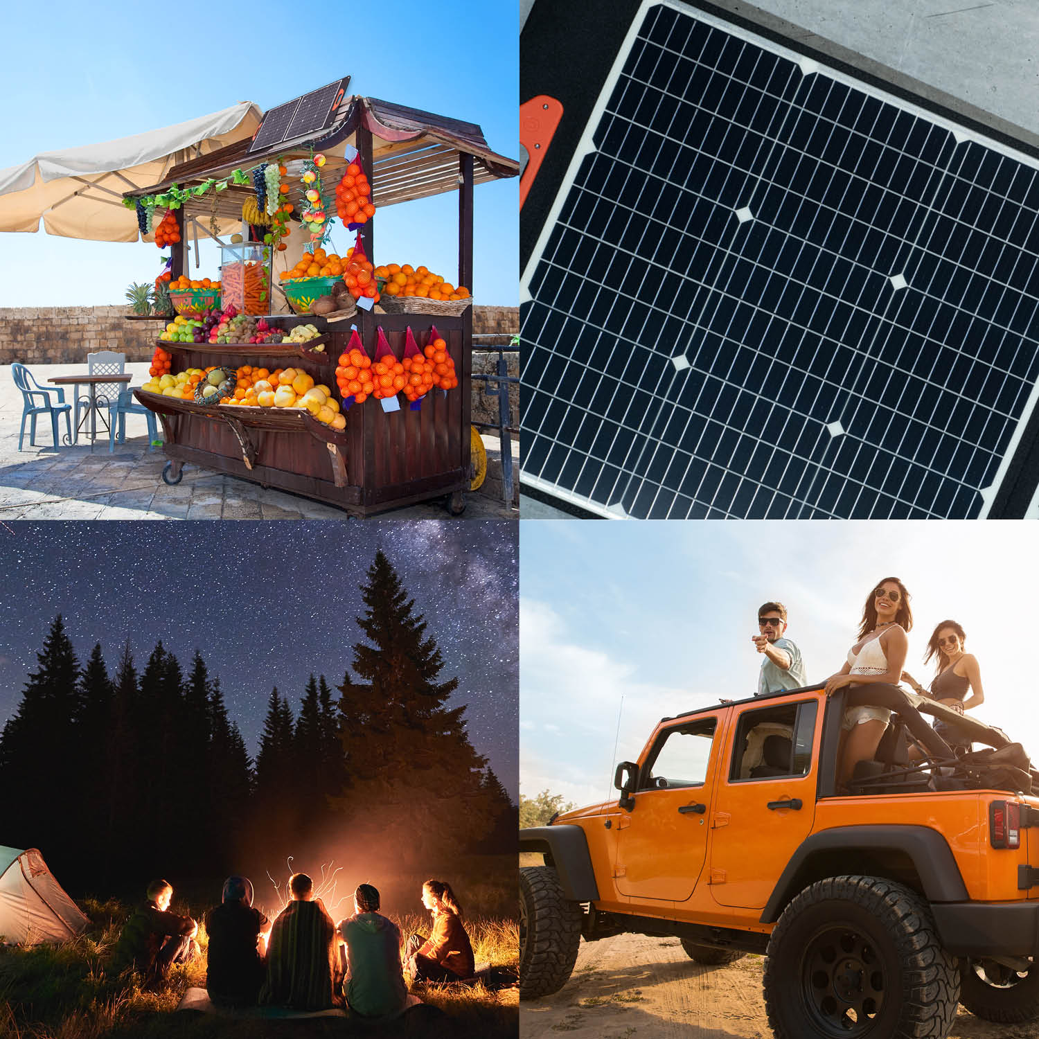 Panel Fotowoltaiczny solarny - przenośny 300W