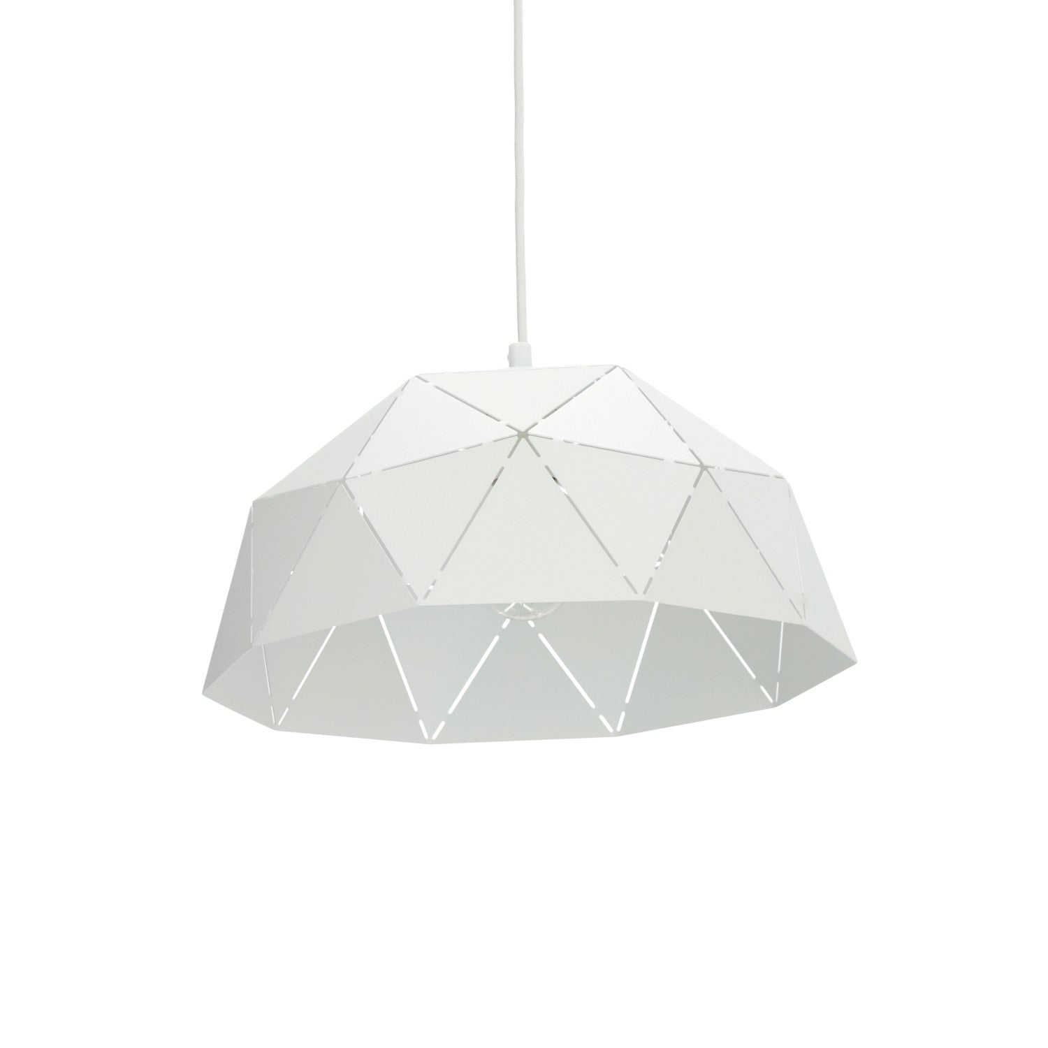 Lampa wisząca geometryczna biała Sigma Lighting ORIGAMI S