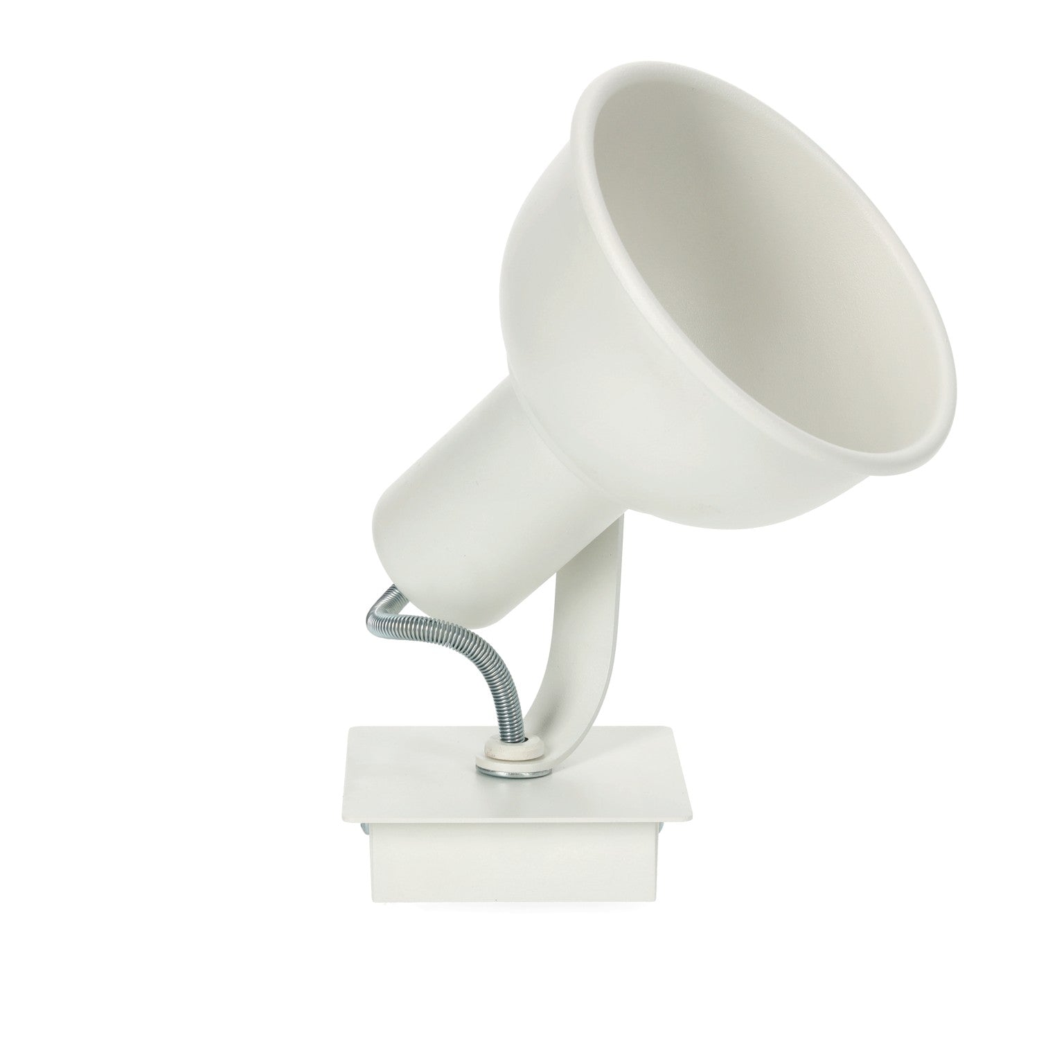 Kinkiet ścienny kolor biały trzonek E14 1 punkt światła