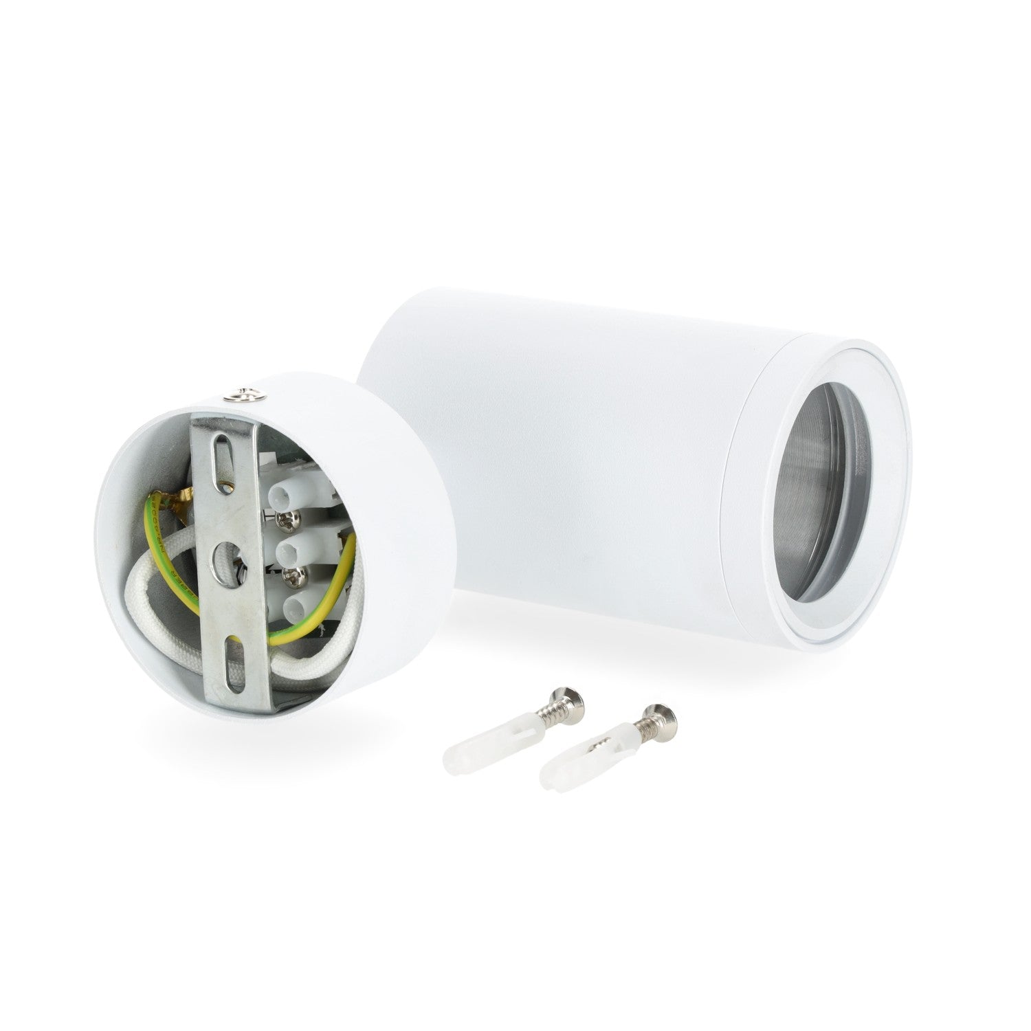 Ruchoma Oprawa ścienno-sufitowa Punktowa BIAŁA Kinkiet na GU10