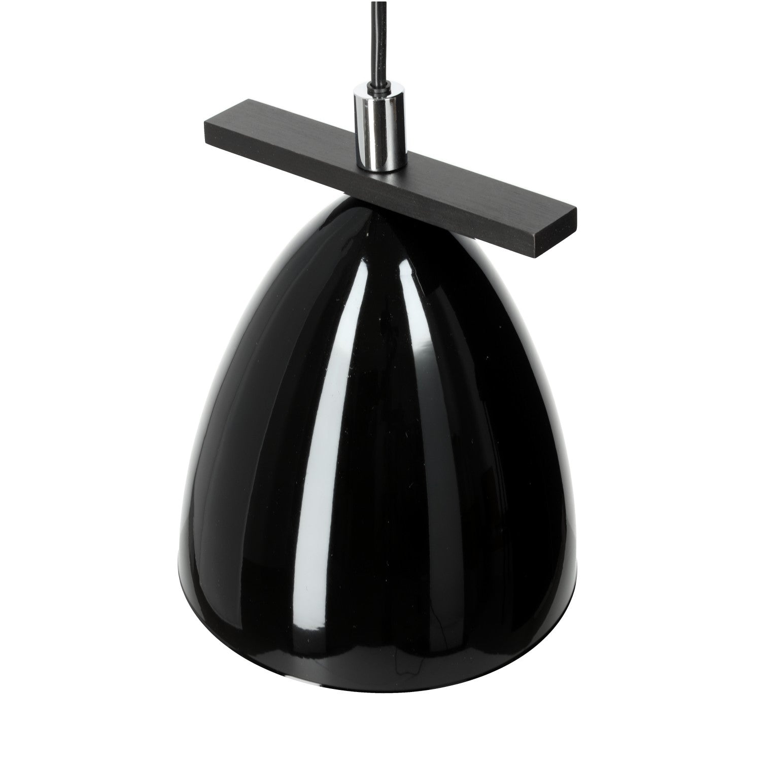 Kinkiet ścienny w kolorze czarnym trzonek E27 1 punkt światła