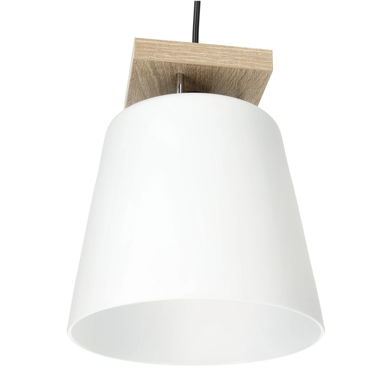 Lampa wisząca ZWIS 1 PŁ. DĄB SONOMA trzonek E27 1 punkt światła