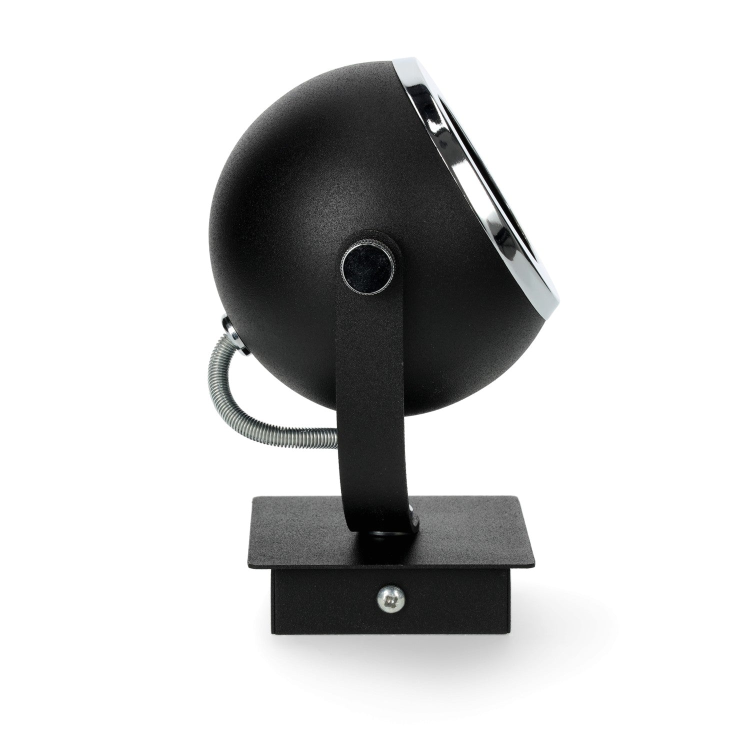 Kinkiet ścienny CZARNY podsufitowy trzonek GU10 1 punkt światła