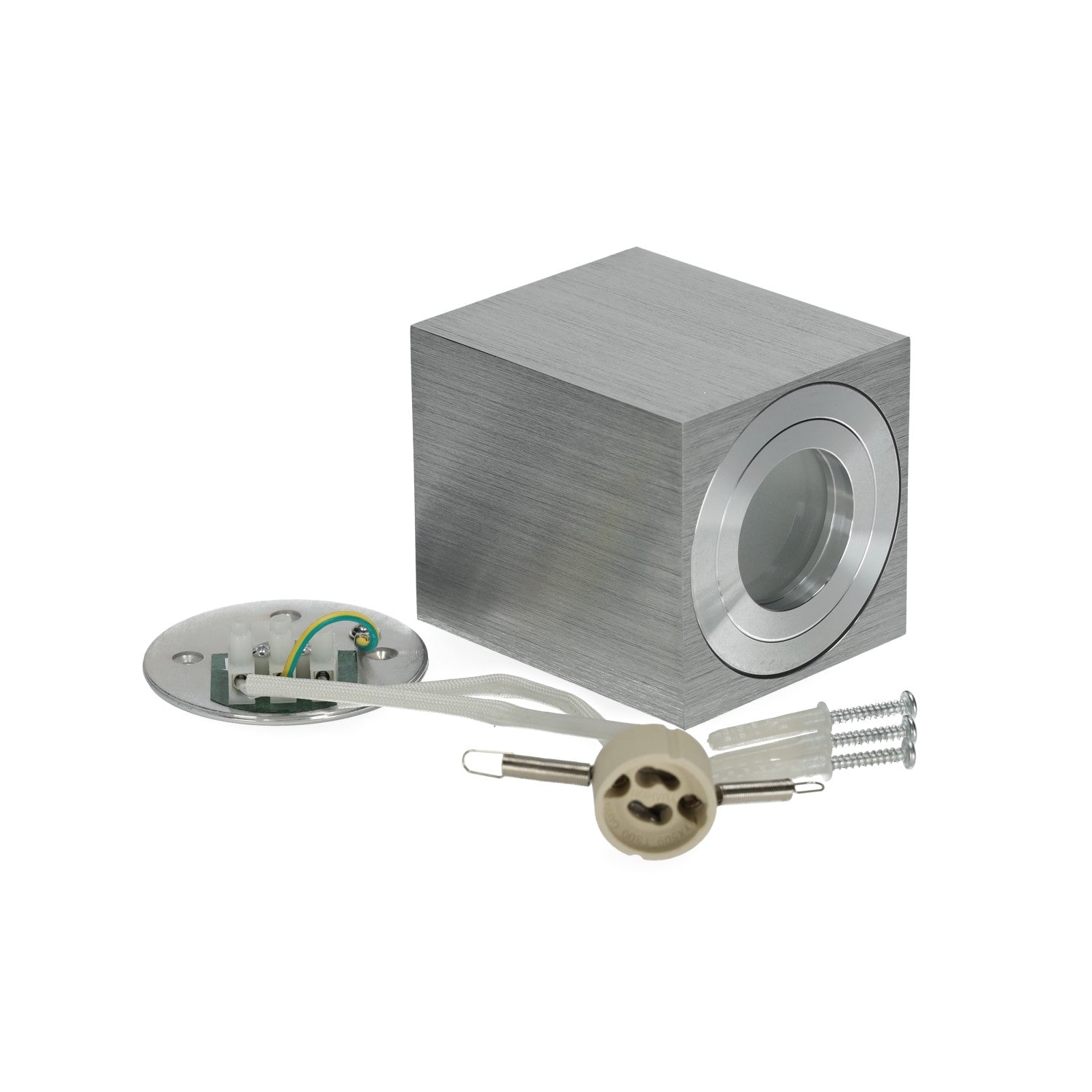 AQUARIUS IP44 SQUARE CHROME