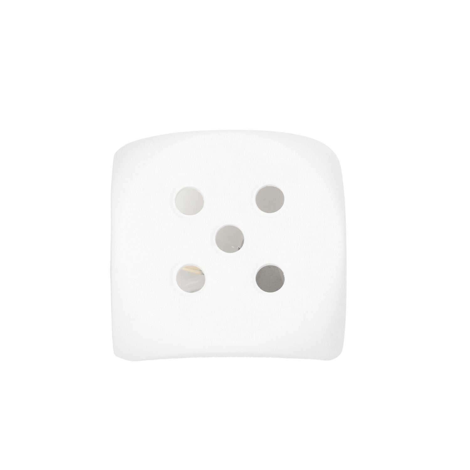 Kinkiet KOSTKA DO GRY biały 1x60W E27 do pokoju dziecięcego