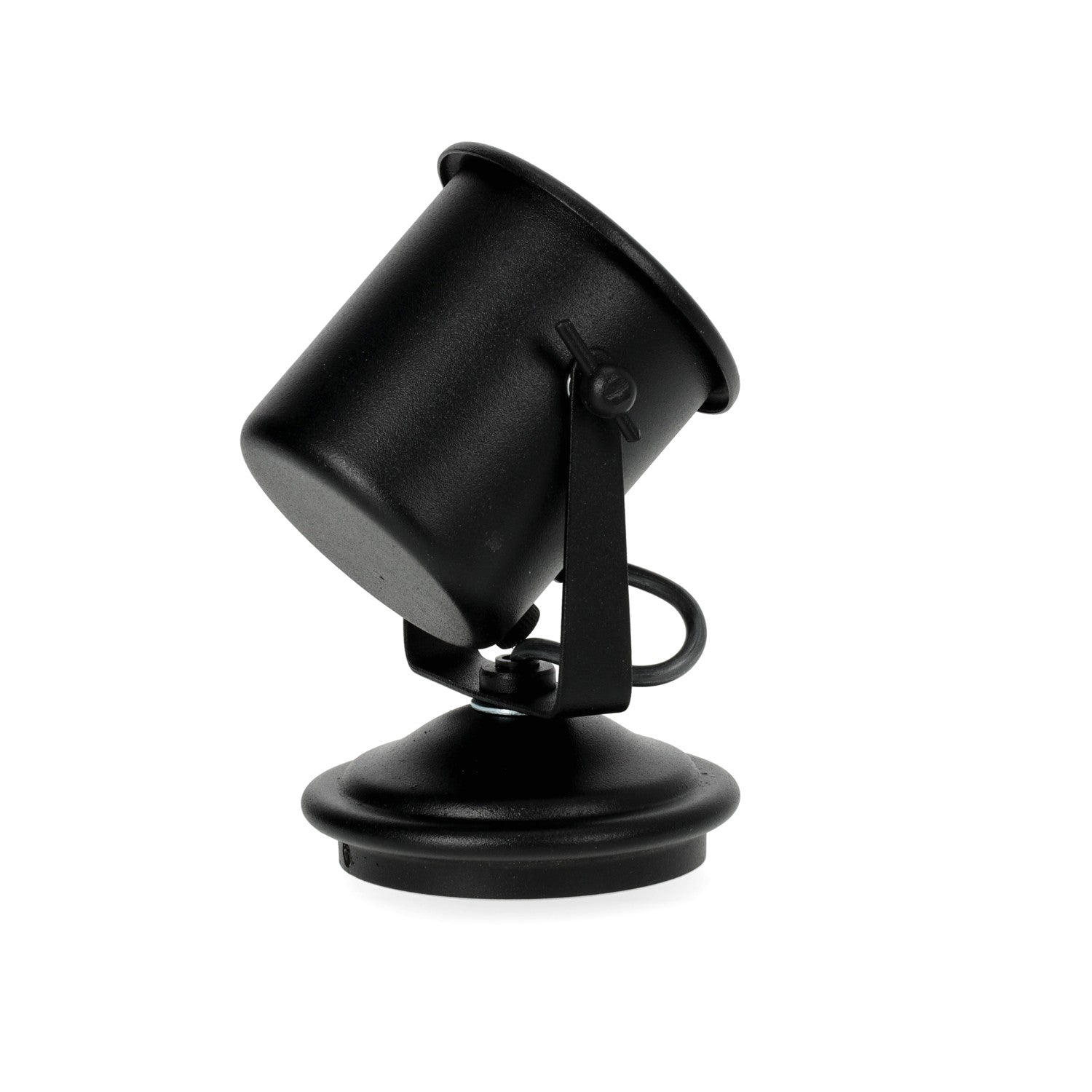 Plafon sufitowy czarny mat trzonek GU10 1 punkt światła