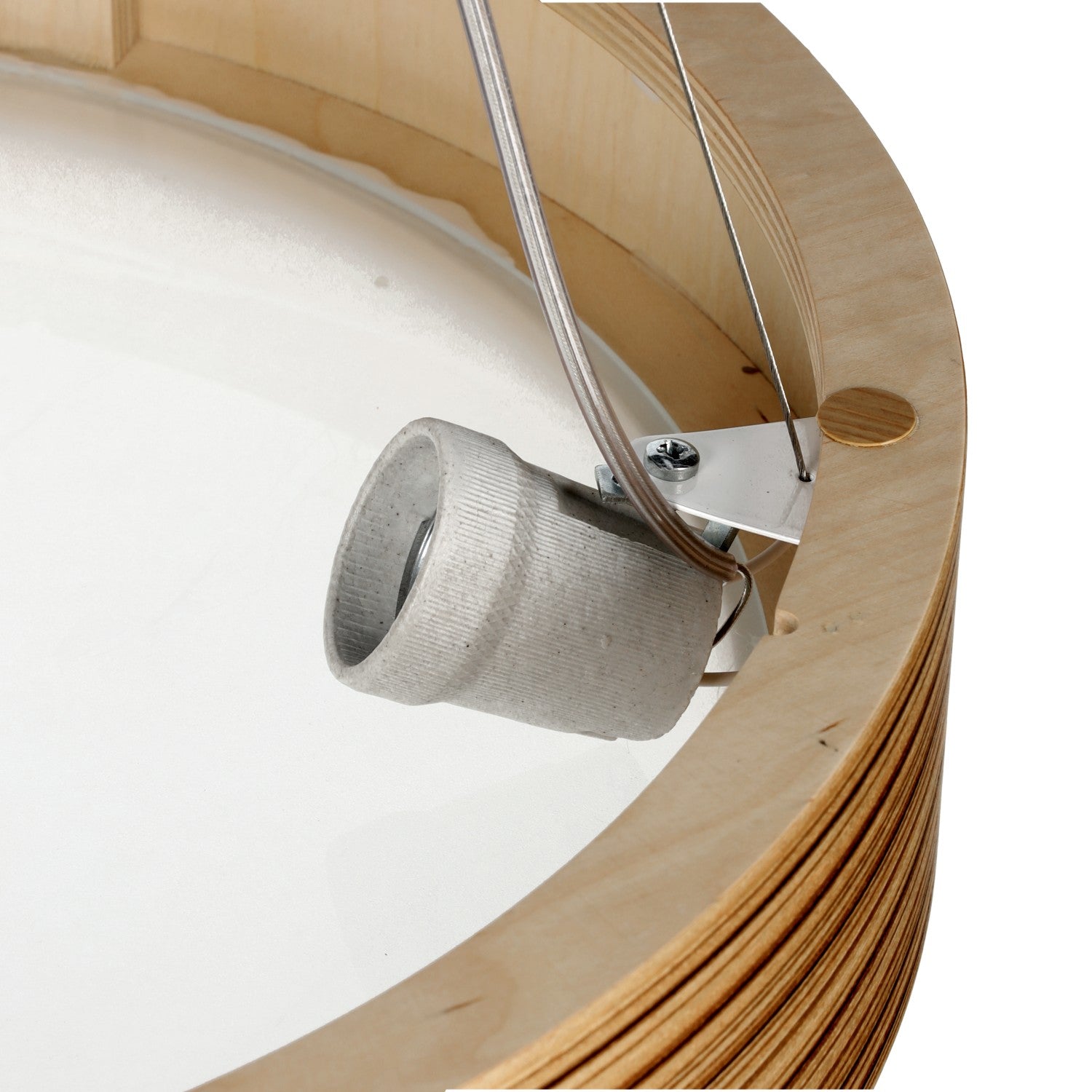 Lampa wisząca okrągła ZWIS 3x23W E27 odcienie brązu REGULOWANA