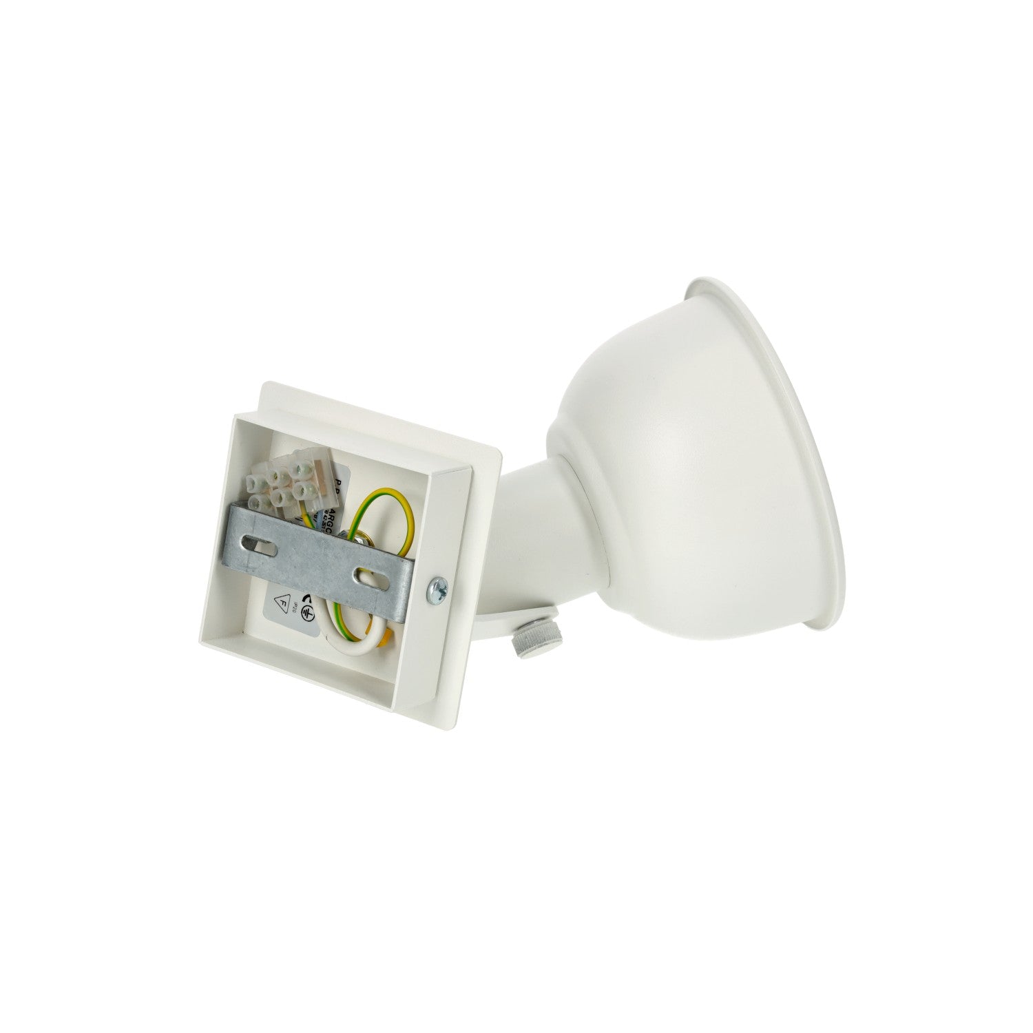 Kinkiet ścienny kolor biały trzonek E14 1 punkt światła