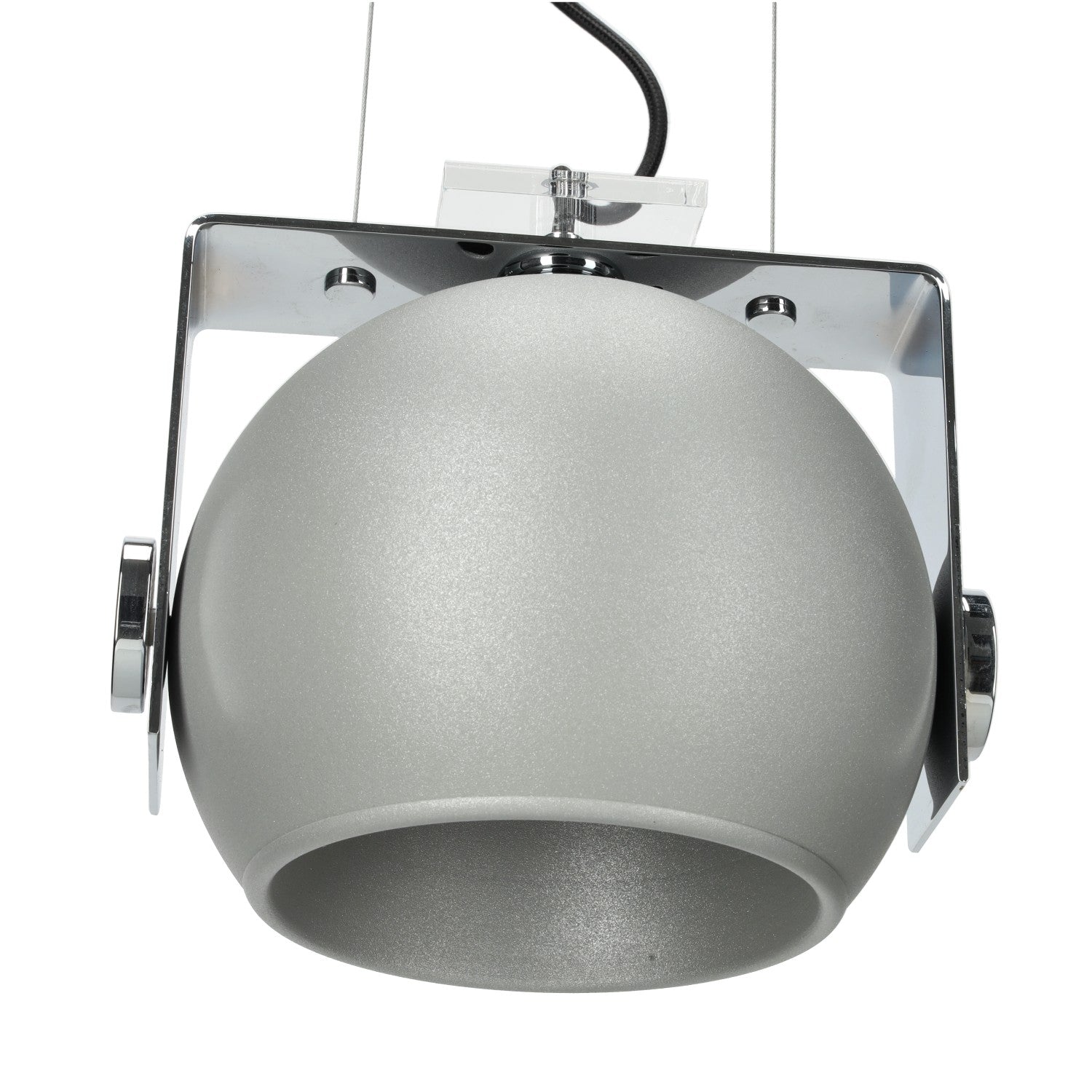 Lampa wisząca srebrna ZWIS 1 PŁ trzonek E27 1 punkt światła