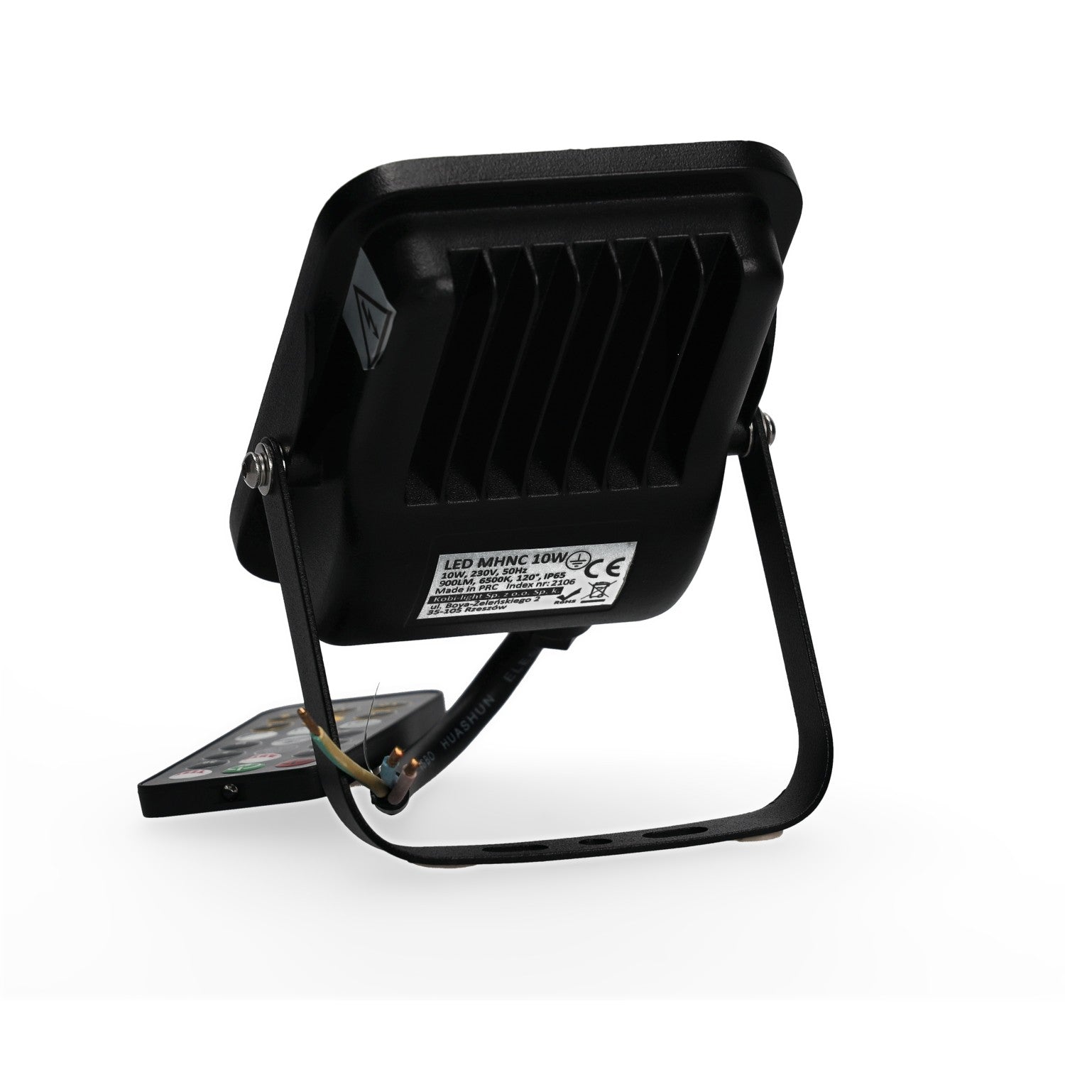 Naświetlacz LED 10W z czujnikiem ruchu barwa neutralna biała