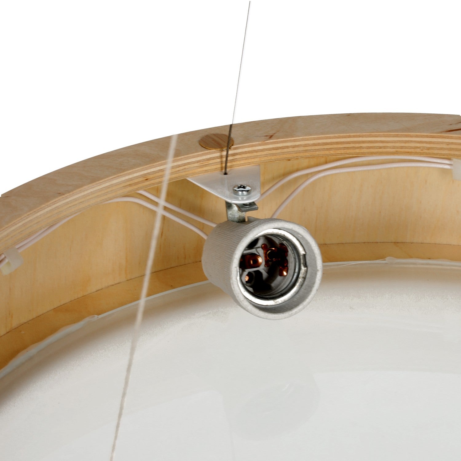 Lampa wisząca okrągła ZWIS 3x23W E27 odcienie brązu REGULOWANA