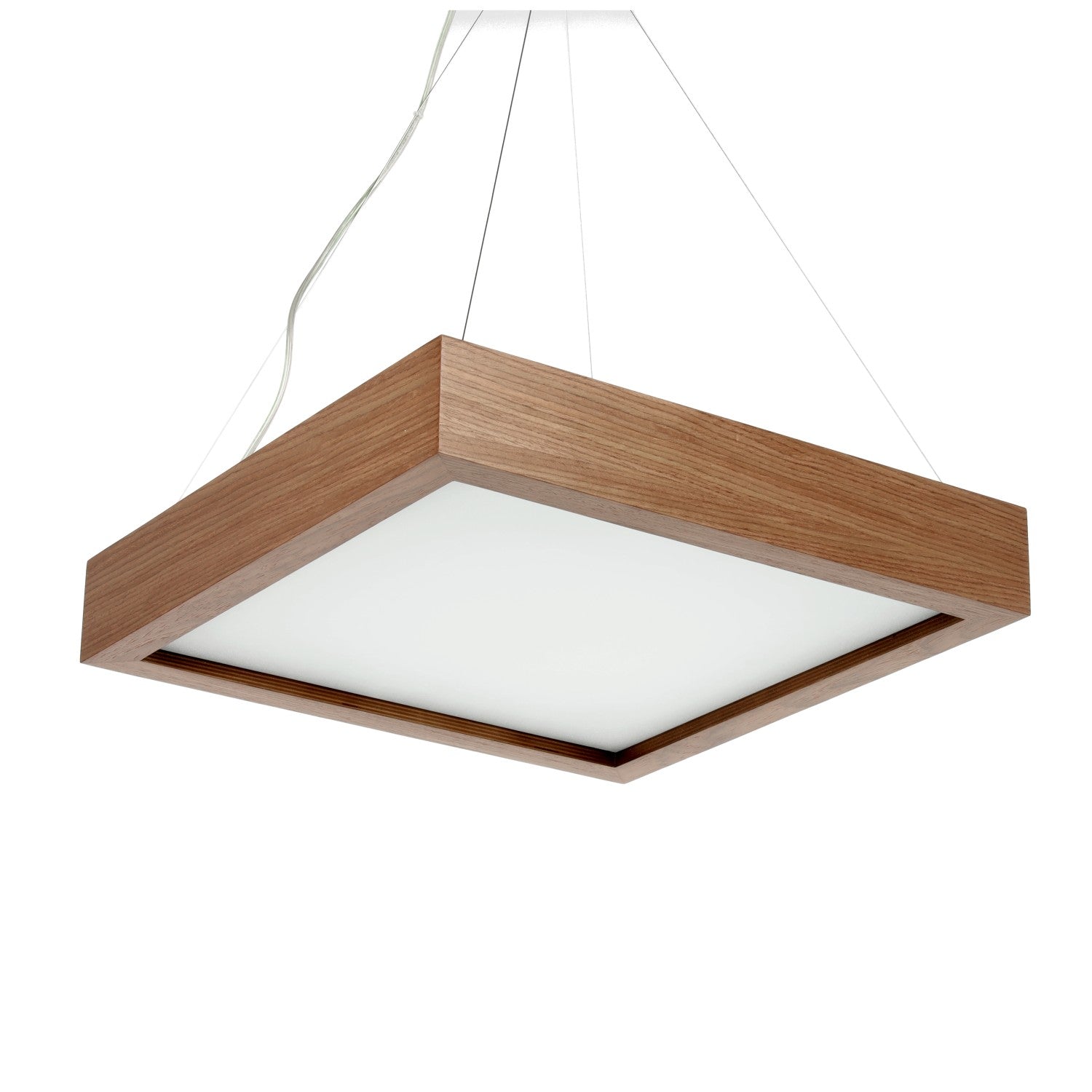 Lampa wisząca 4x23W E27 ZWIS ORZECH odcienie brązu REGULOWANA