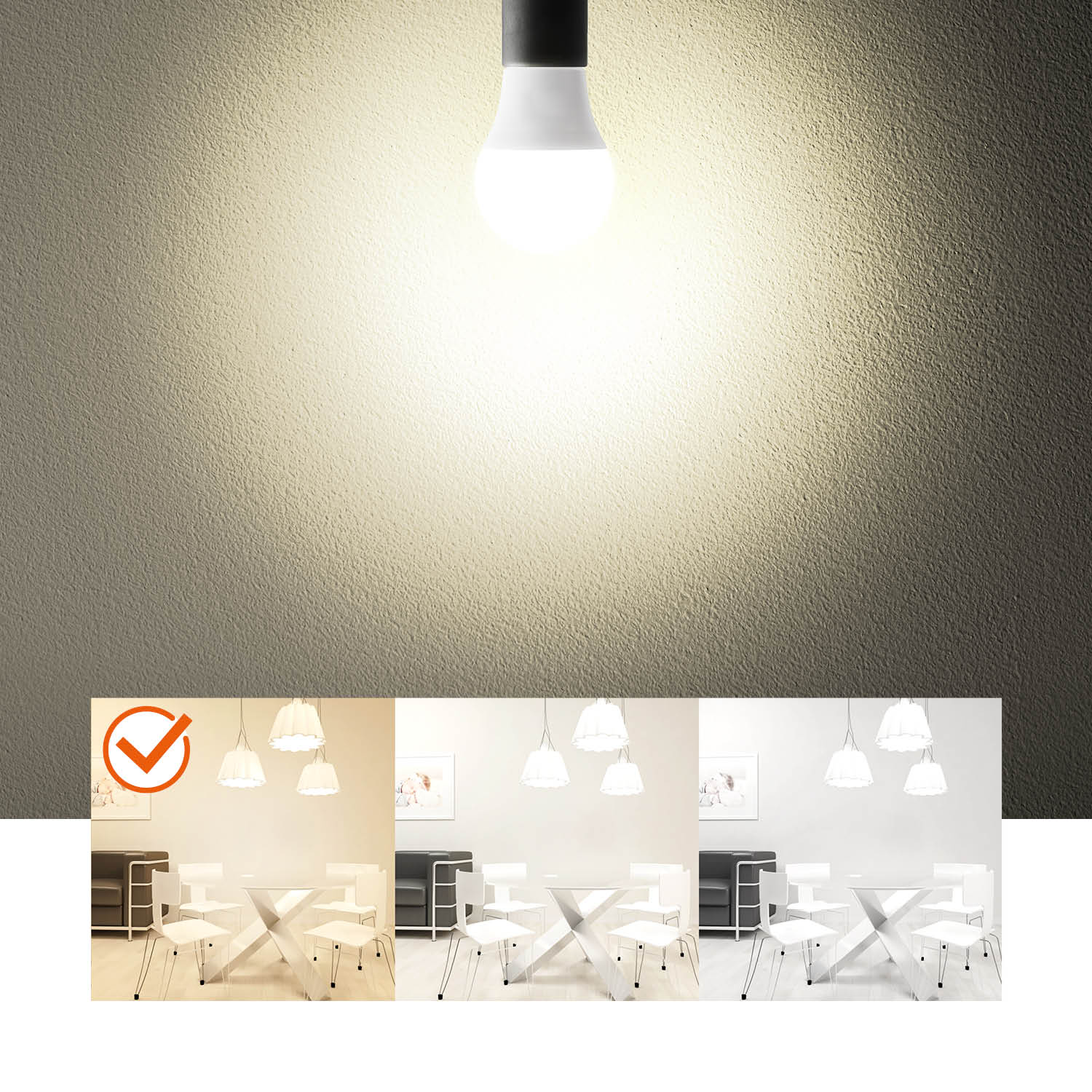 LED GS 10W E27 3000K LED2B 6PAK