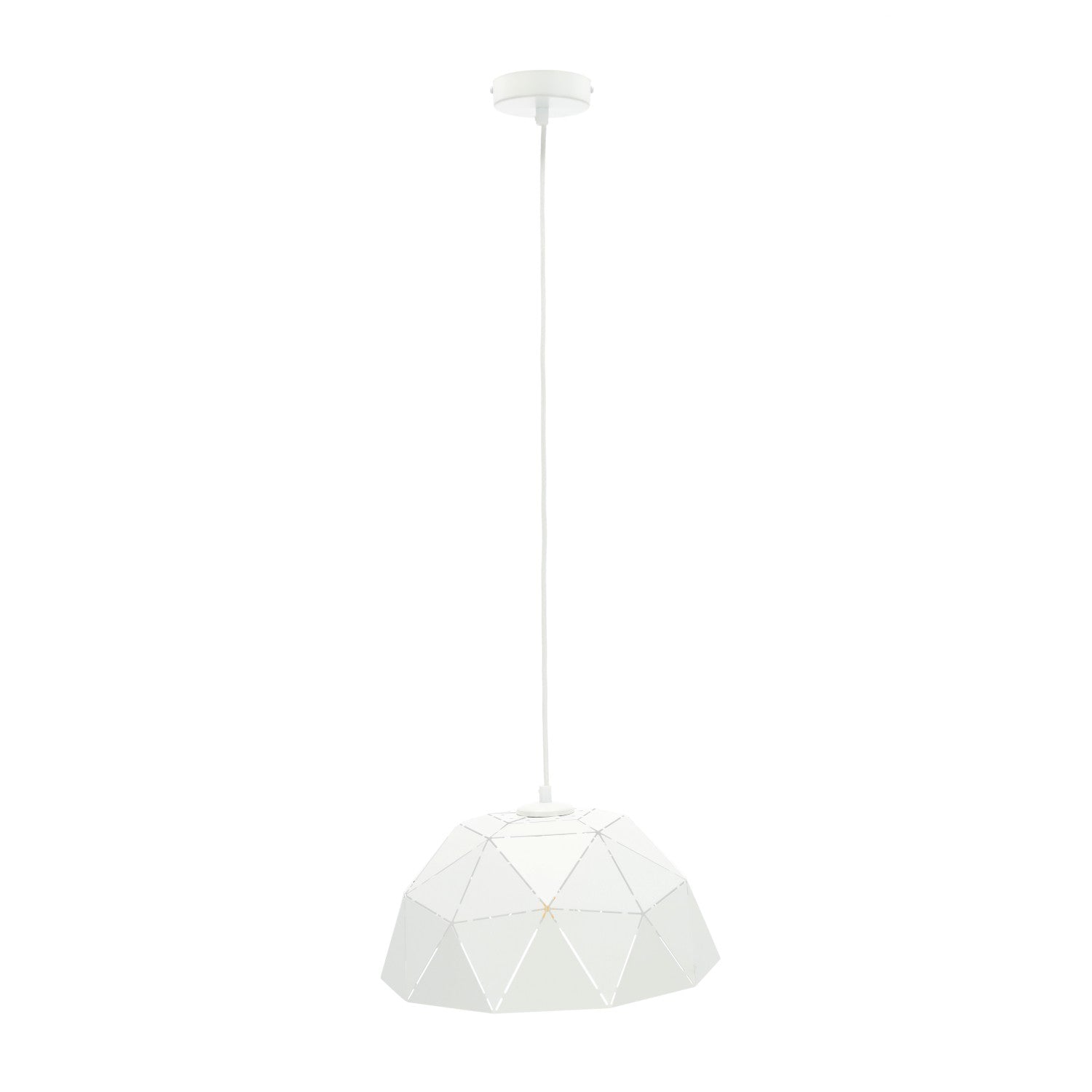 Lampa wisząca geometryczna biała Sigma Lighting ORIGAMI S