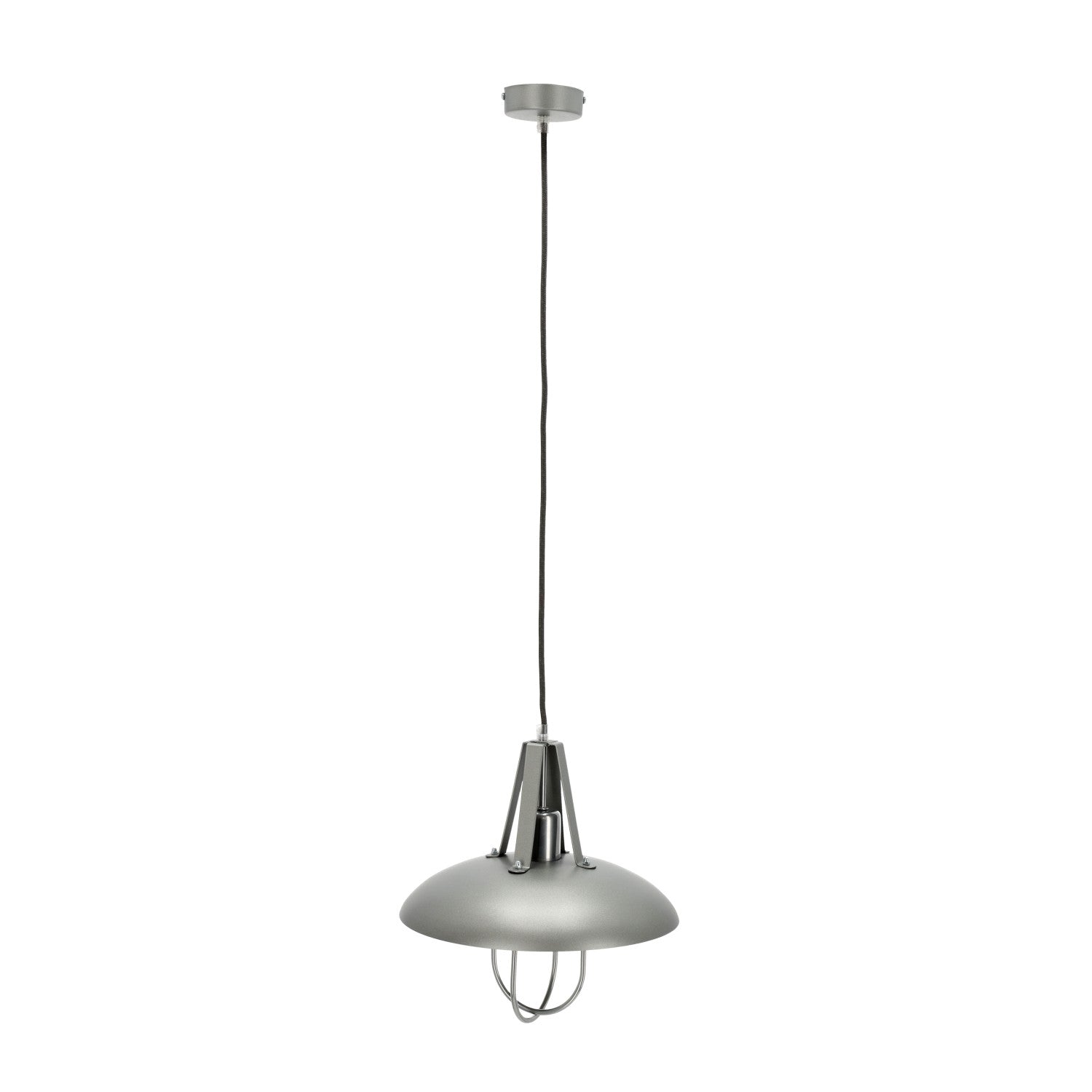 Lampa wisząca LOFT klosz szara Sigma Lighting LUKA 1
