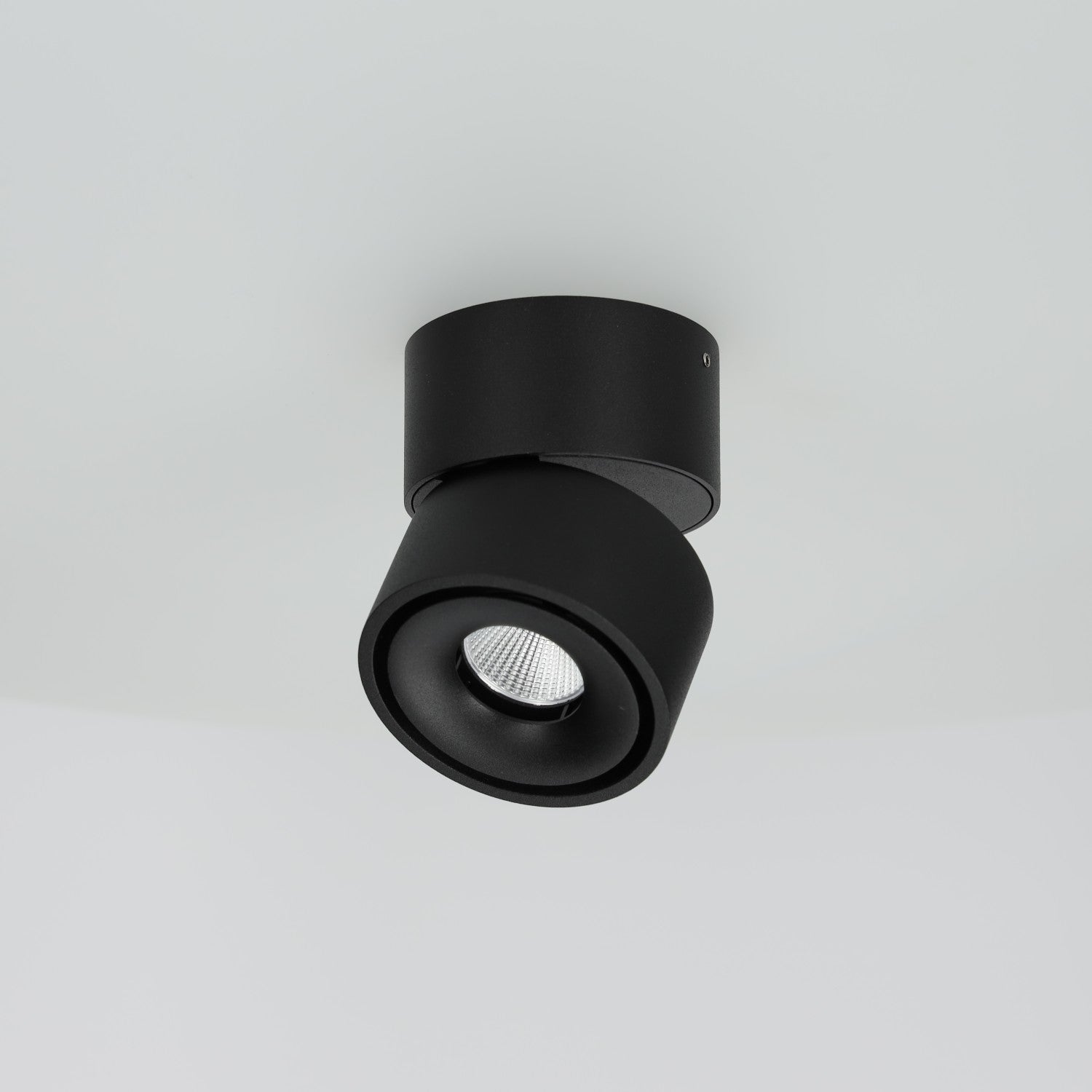 Oprawa Sufitowa Czarna LED Barwa Ciepłobiała 3000K Ruchoma