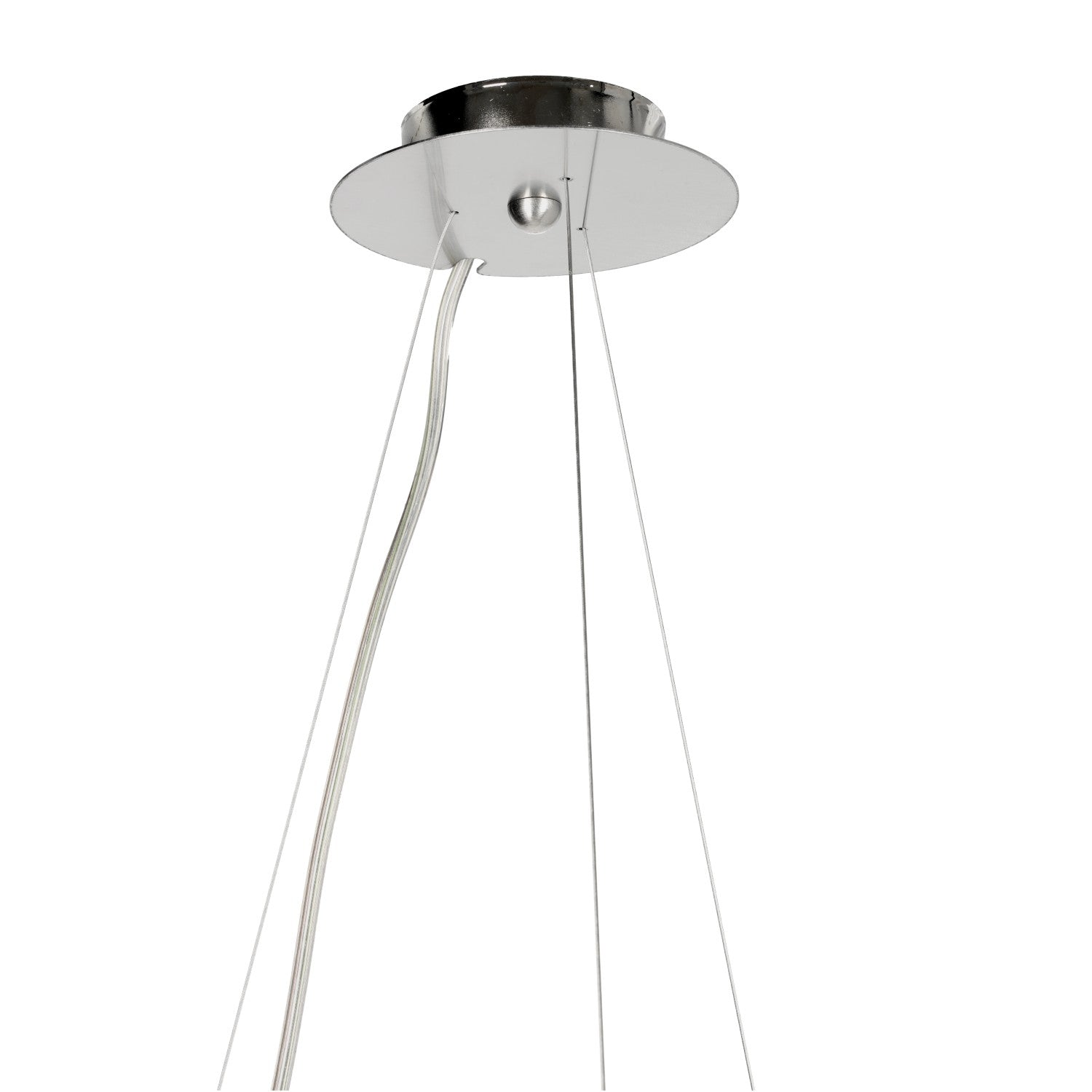 Lampa wisząca SREBRNA ZWIS 2X60W E27 odcienie szarości lampa sufitowa