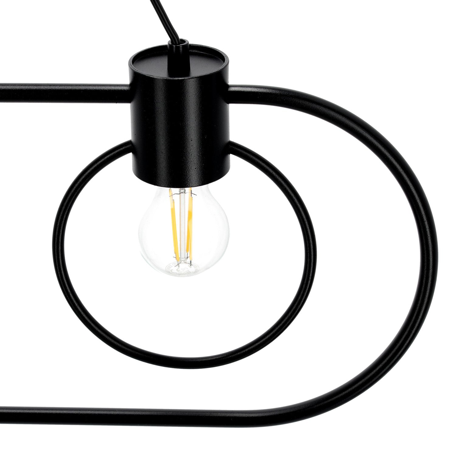 Lampa wisząca Sigma Lighting FREDO KOŁO 3 czarny