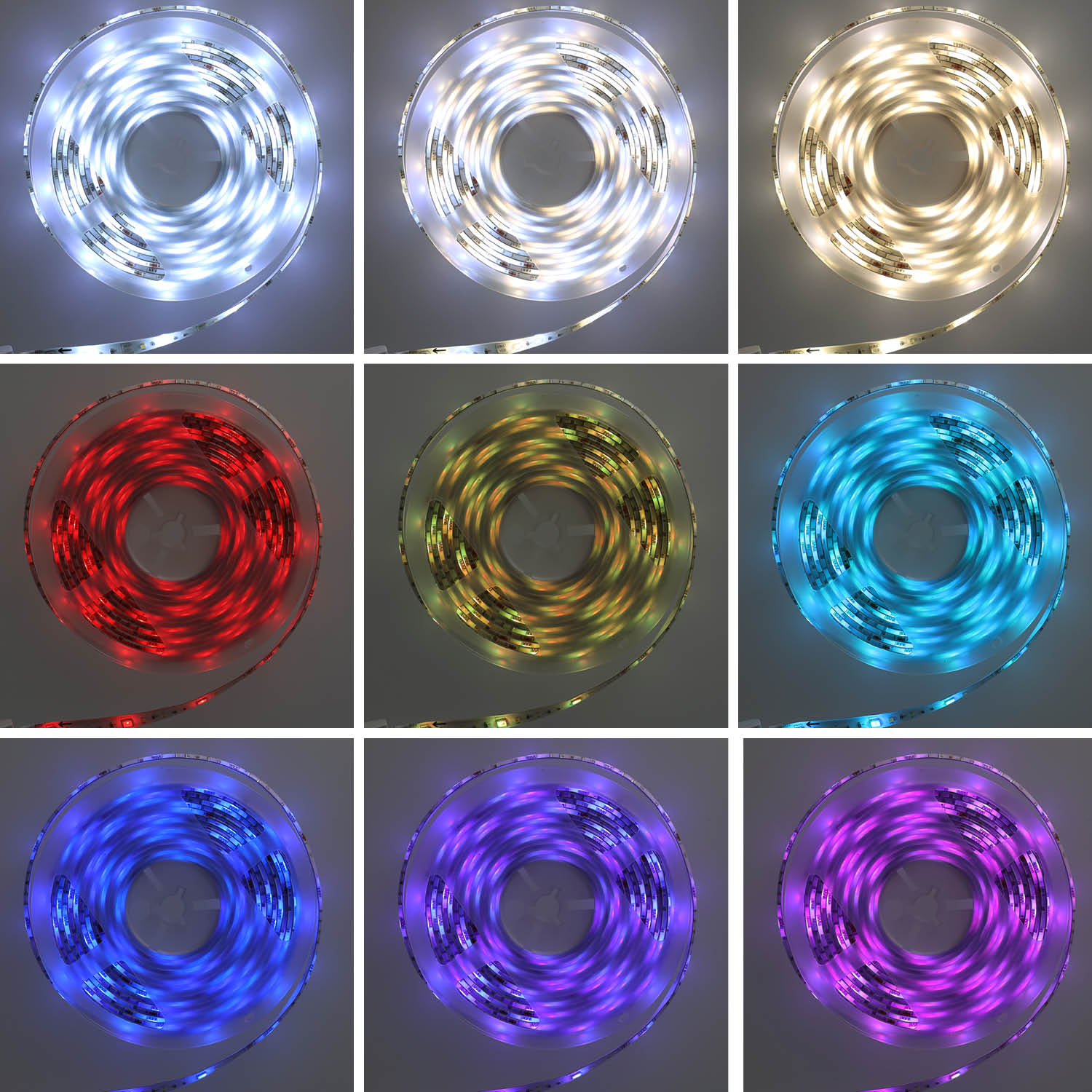 SMART TAŚMA LED zdalne sterowanie RGB CCT WiFi 5M 24W