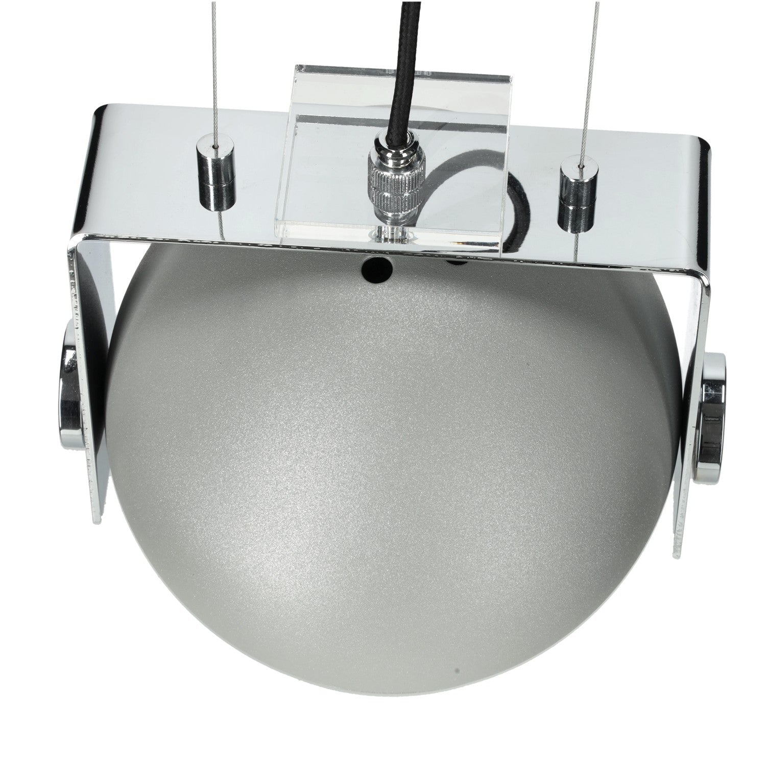 Lampa wisząca srebrna ZWIS 1 PŁ trzonek E27 1 punkt światła