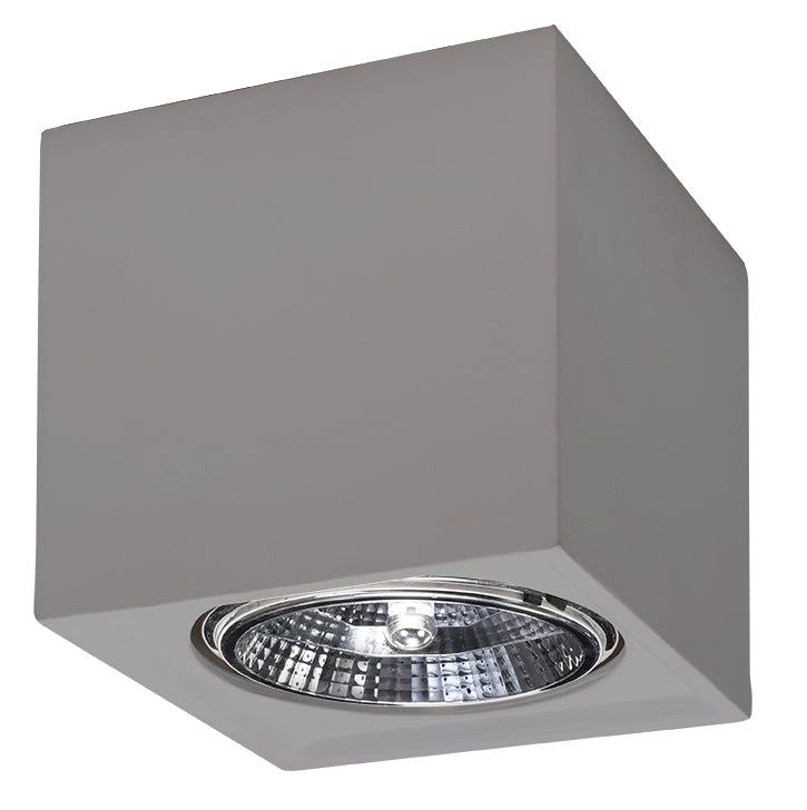 Plafon ceramiczny SEIDA szara