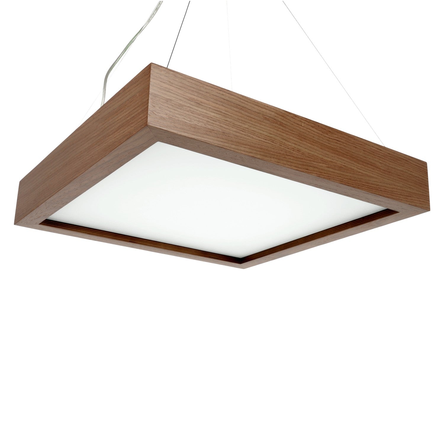 Lampa wisząca 4x23W E27 ZWIS ORZECH odcienie brązu REGULOWANA