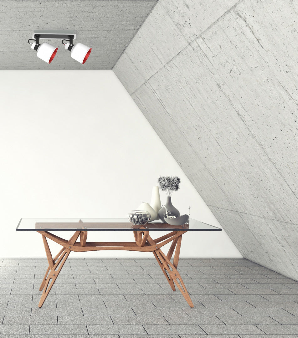 Nowoczesny spot 2xE14 PAKO 1202