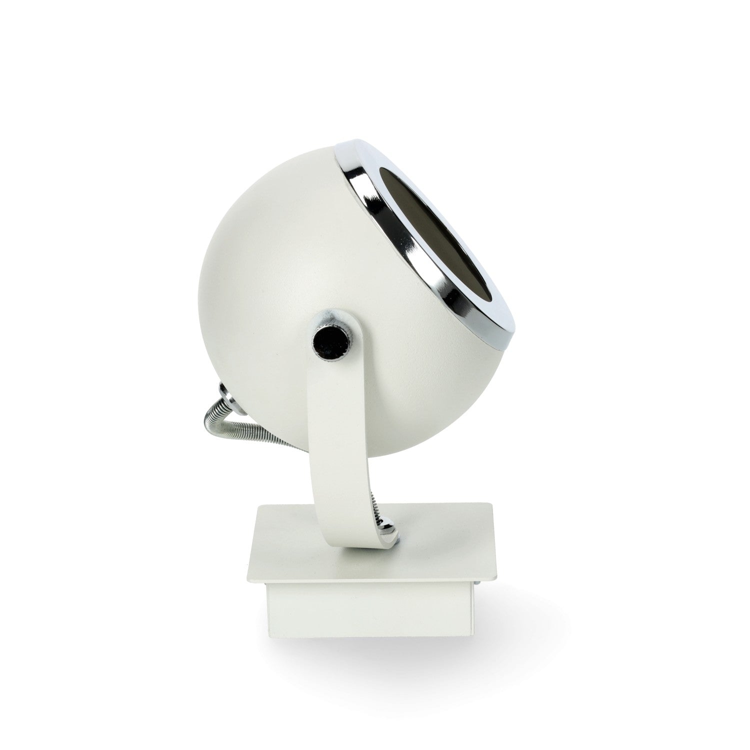 Kinkiet ścienny BIAŁY podsufitowy trzonek GU10 1 punkt światła