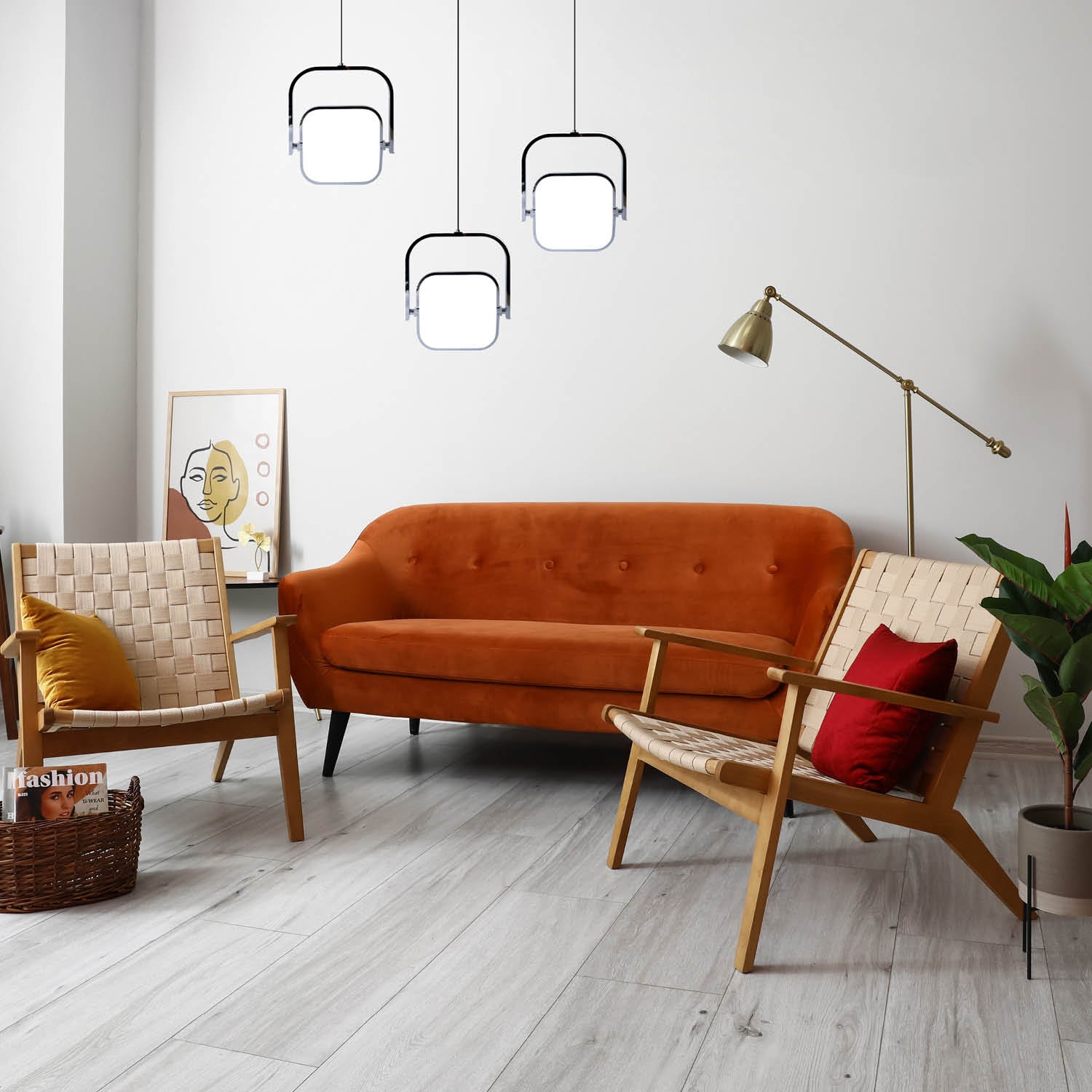 Lampa wisząca DELFA LED 30W oświetlenie domowe