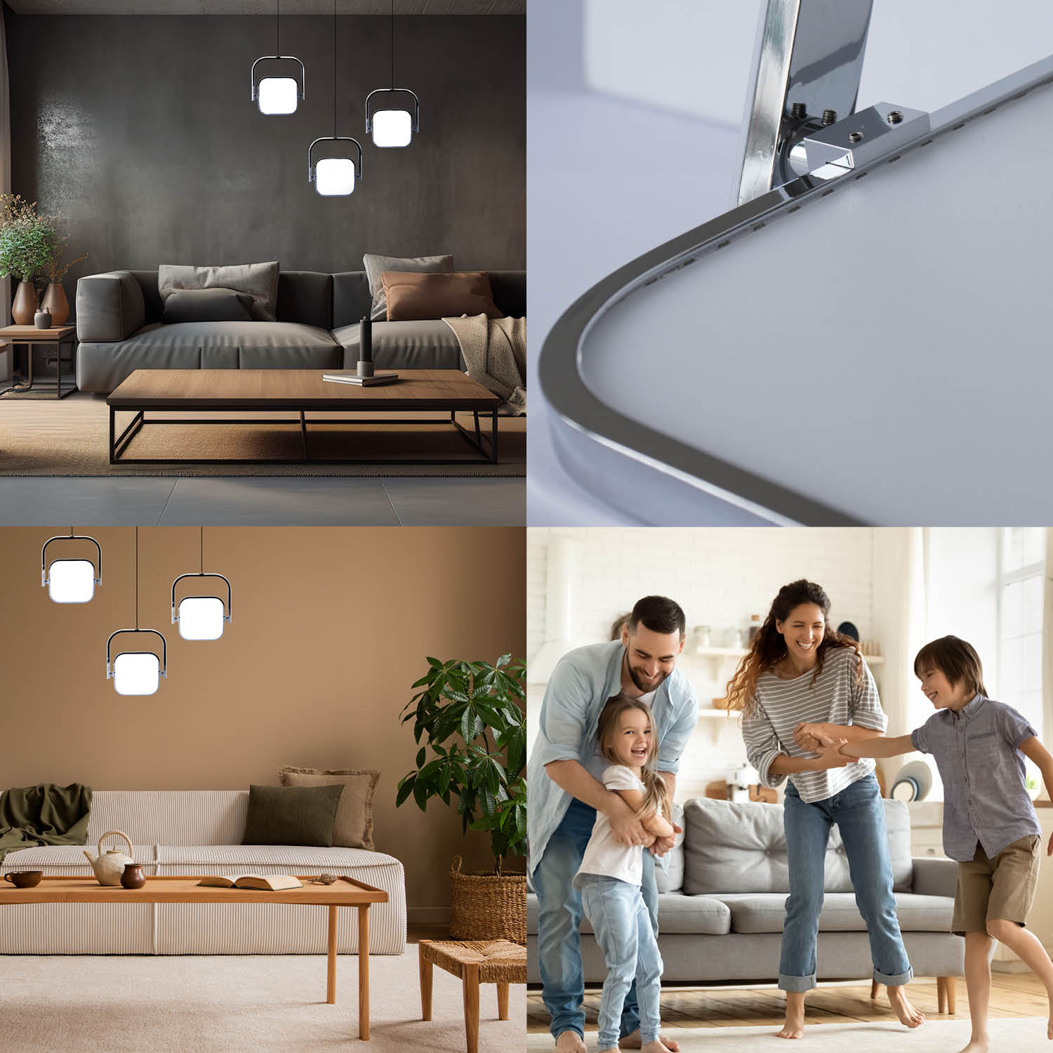 Lampa wisząca DELFA LED 30W oświetlenie domowe