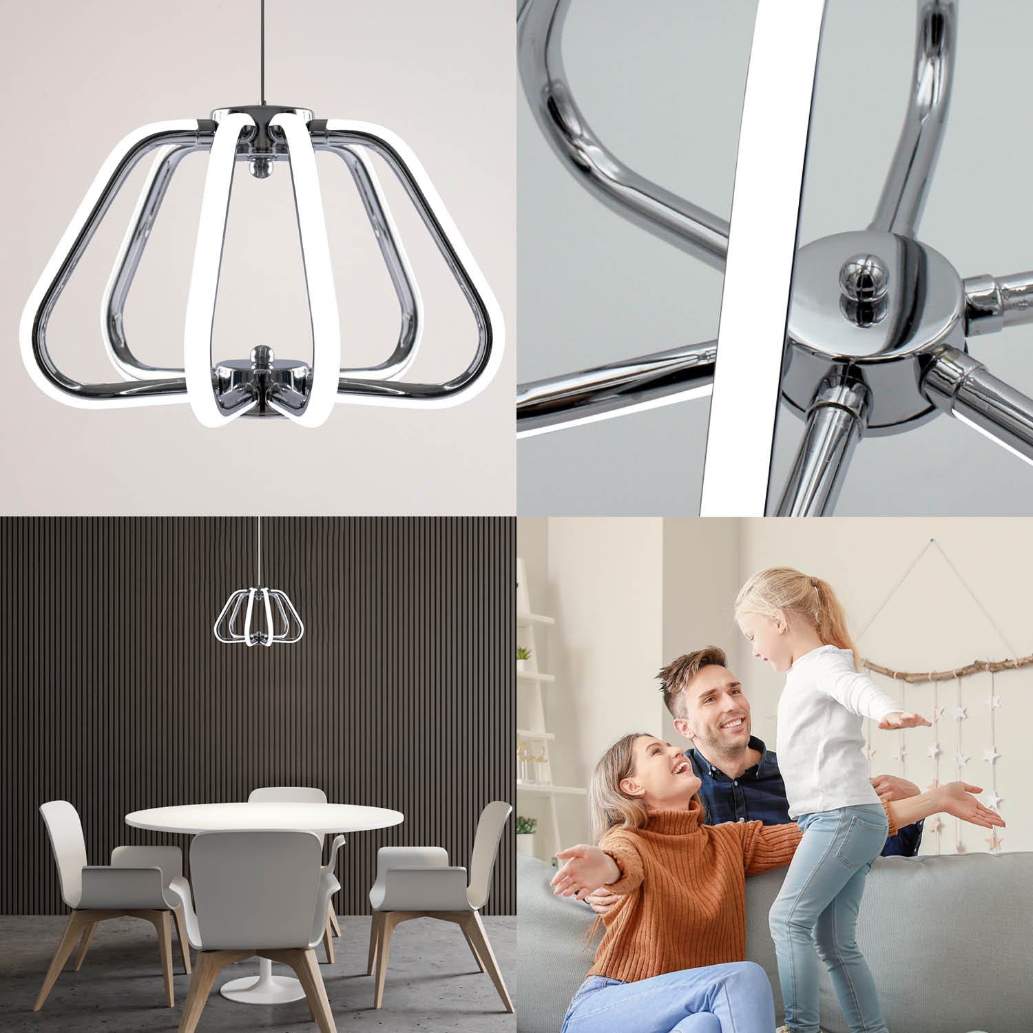 Lampa wisząca ERATO LED 30W oświetlenie domowe