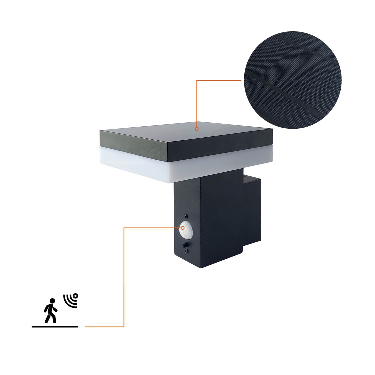 Zestaw 4x lampa ogrodowa LED SOLARIS 2 5,5W barwa NEUTRALNA