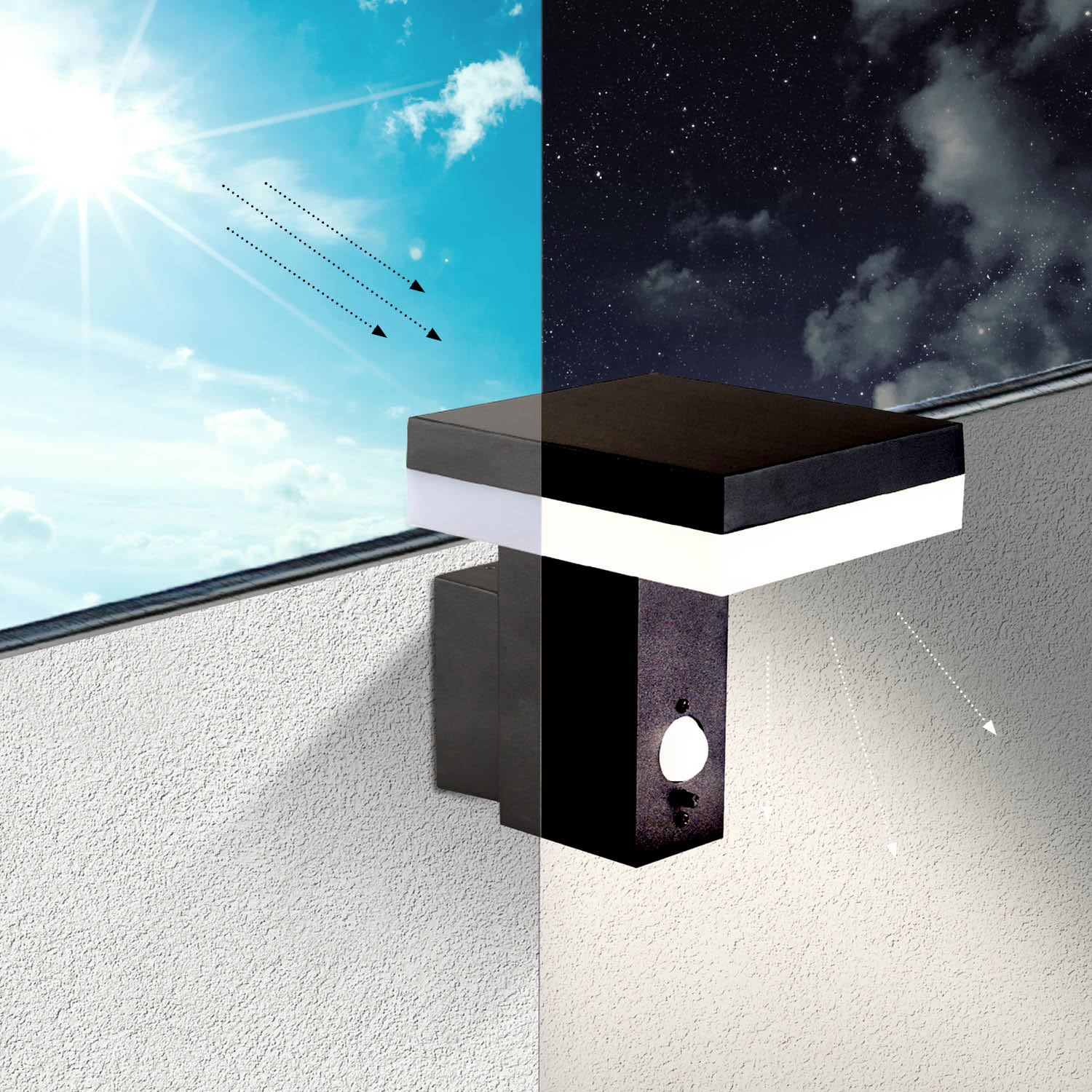 Zestaw 2x lampa ogrodowa LED SOLARIS 2 5,5W barwa NEUTRALNA