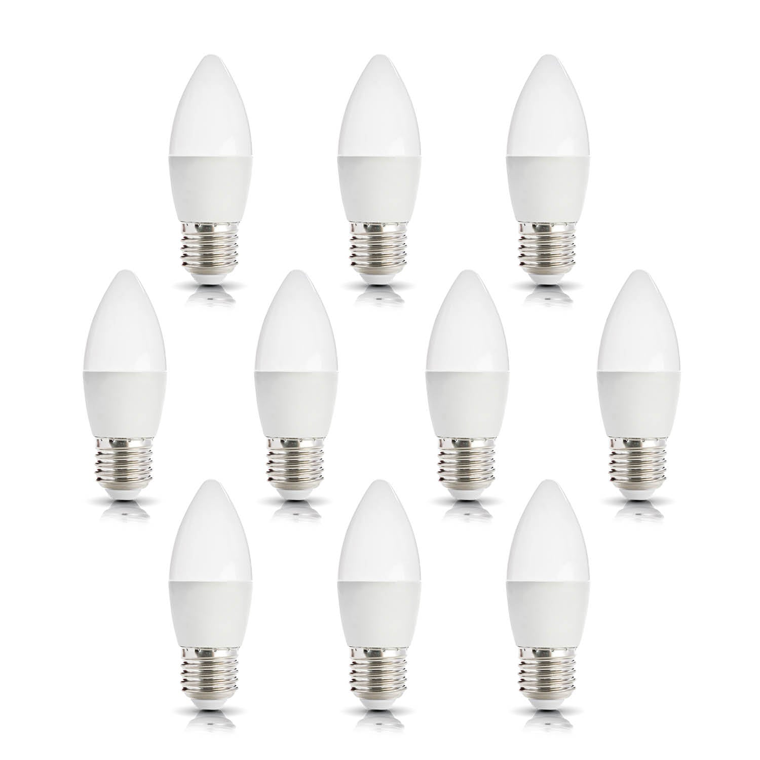 Zestaw 10x żarówek LED SW 4,5W E27 barwa ciepłobiała