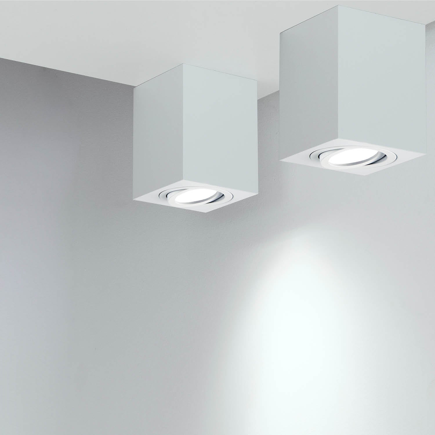 Oprawa do nabudowania OH37 L biała