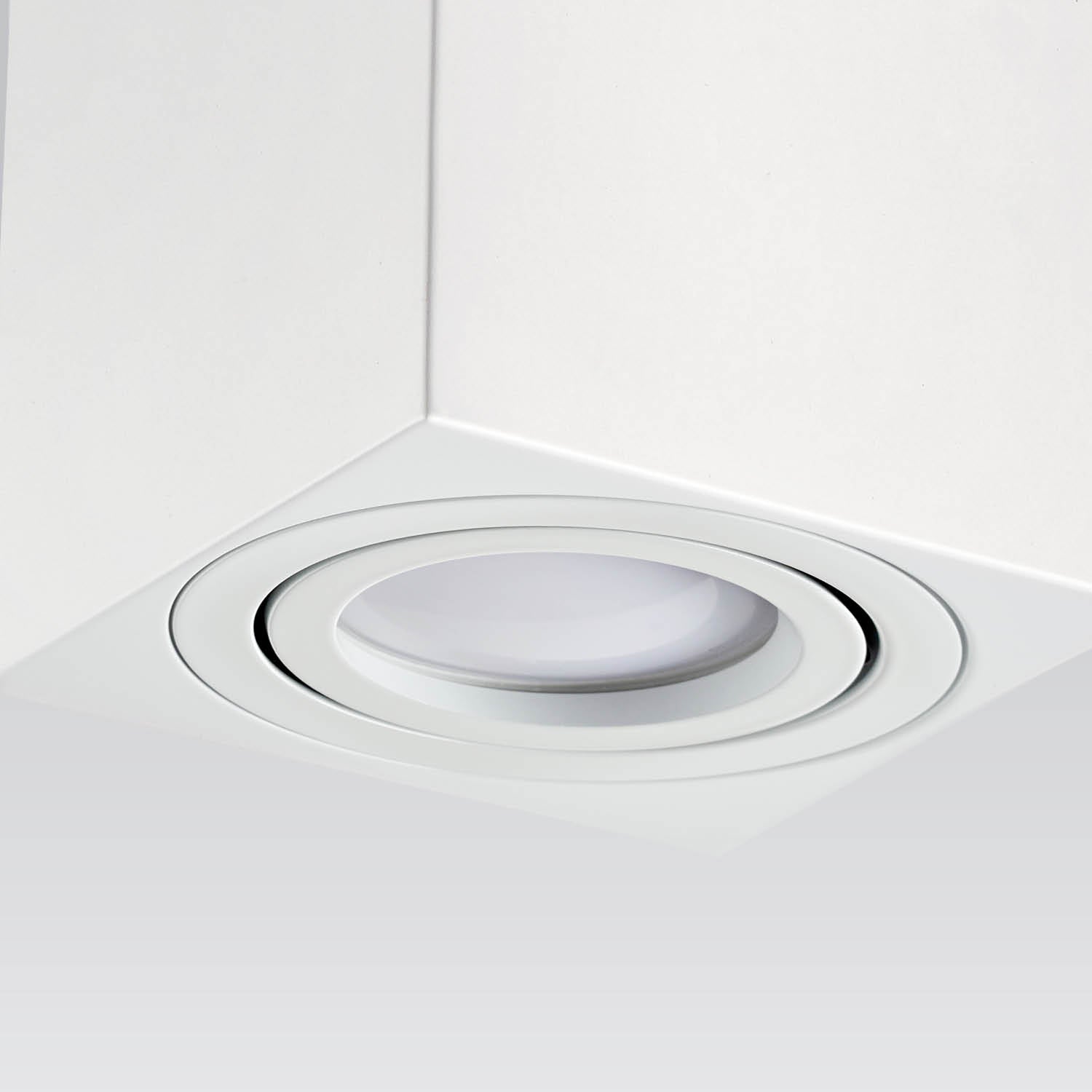 Oprawa do nabudowania OH37 L biała