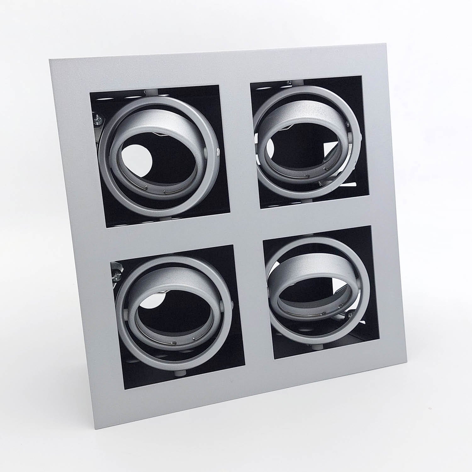 Oprawa do wbudowania OH44 SZARA