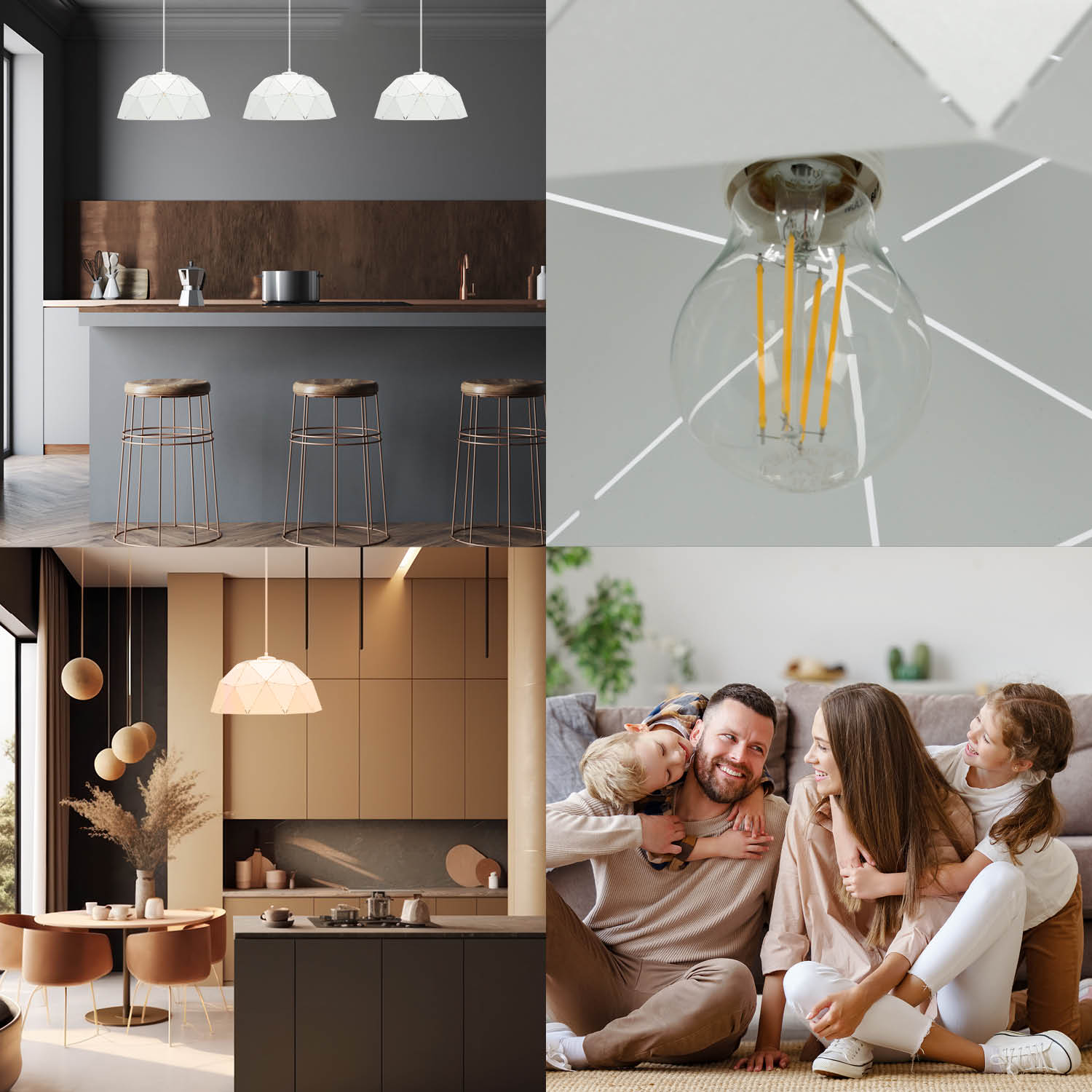 Lampa wisząca geometryczna biała Sigma Lighting ORIGAMI S