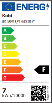 Moduł LED INSERT 5W MILKY barwa NEUTRALNA