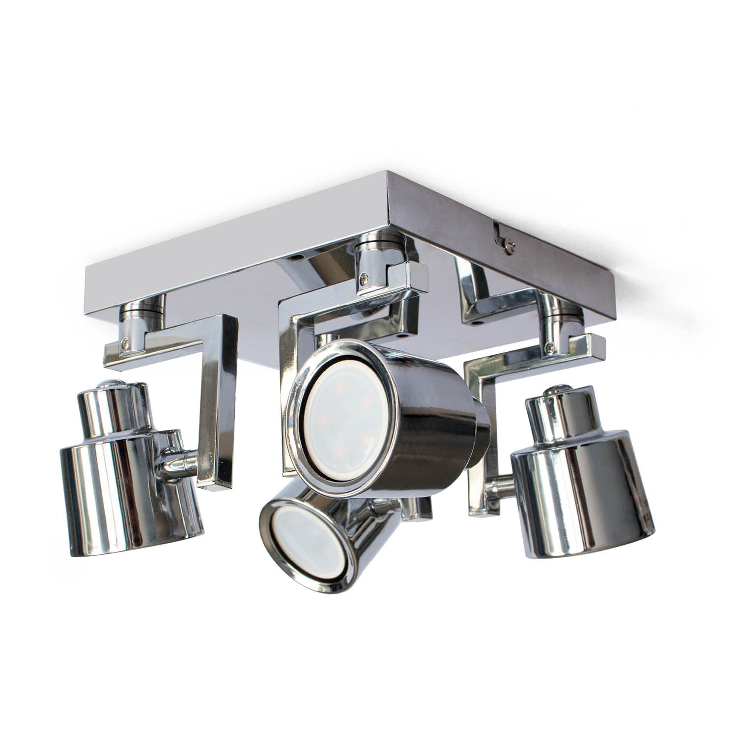 Lampa sufitowa VENTA 4A ruchoma GU10 4x3W CHROM