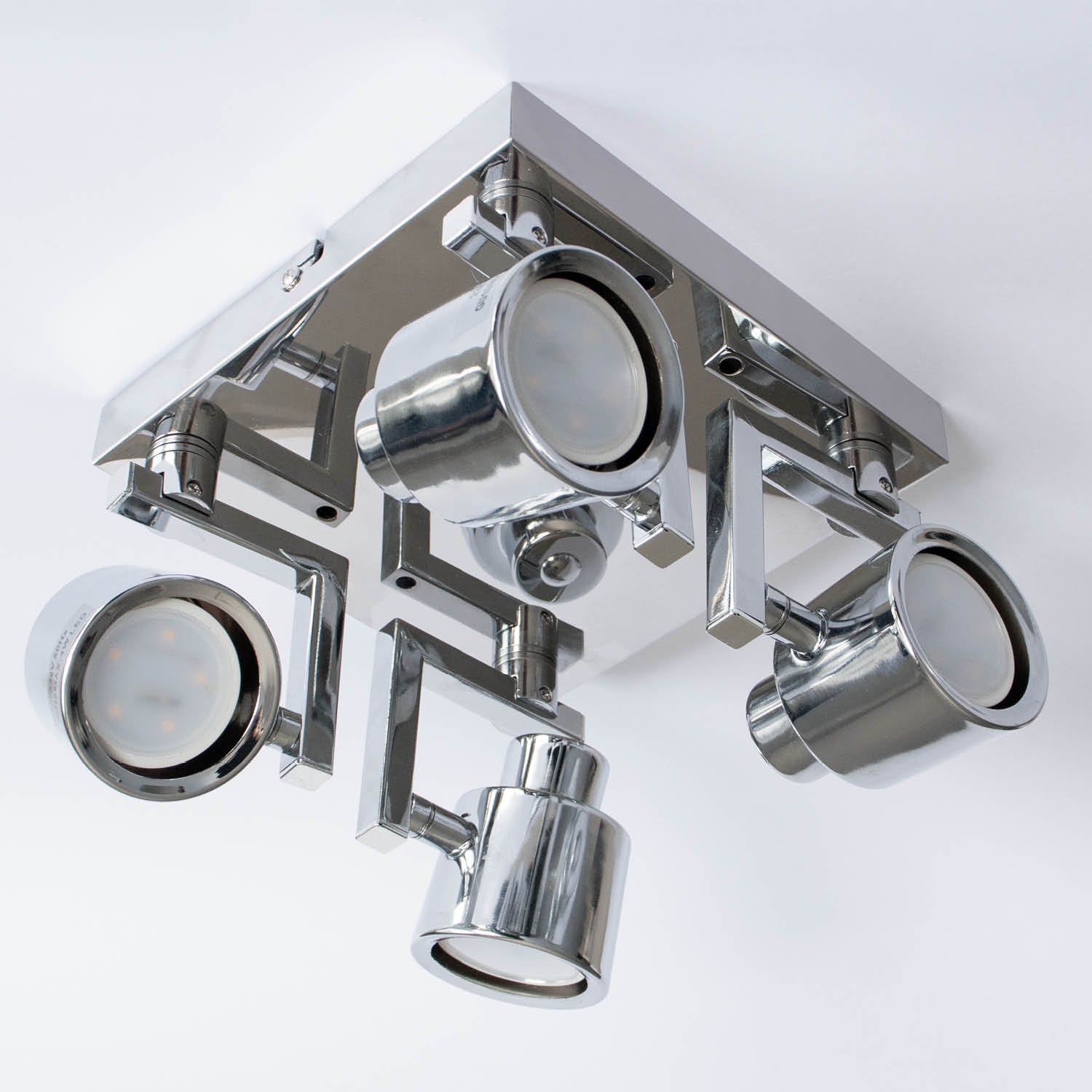 Lampa sufitowa VENTA 4A ruchoma GU10 4x3W CHROM