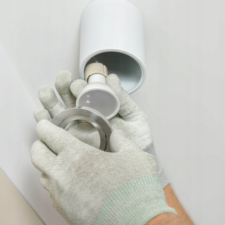Zestaw 10x Oprawka ceramiczna K002 na trzonek GU10