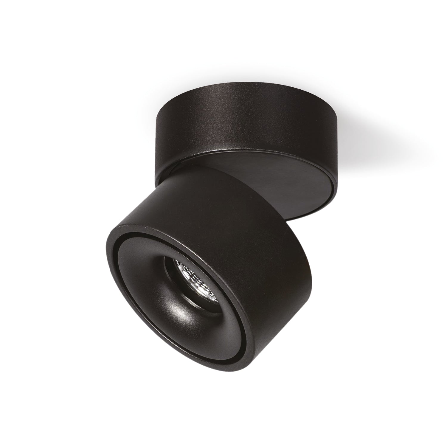 Oprawa Sufitowa Czarna LED Barwa Ciepłobiała 3000K Ruchoma