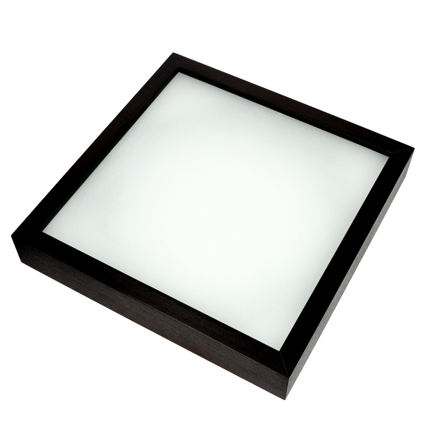 Plafon trzonek E27 3X23W kwadratowy KOLOR WENGE lampa sufitowa