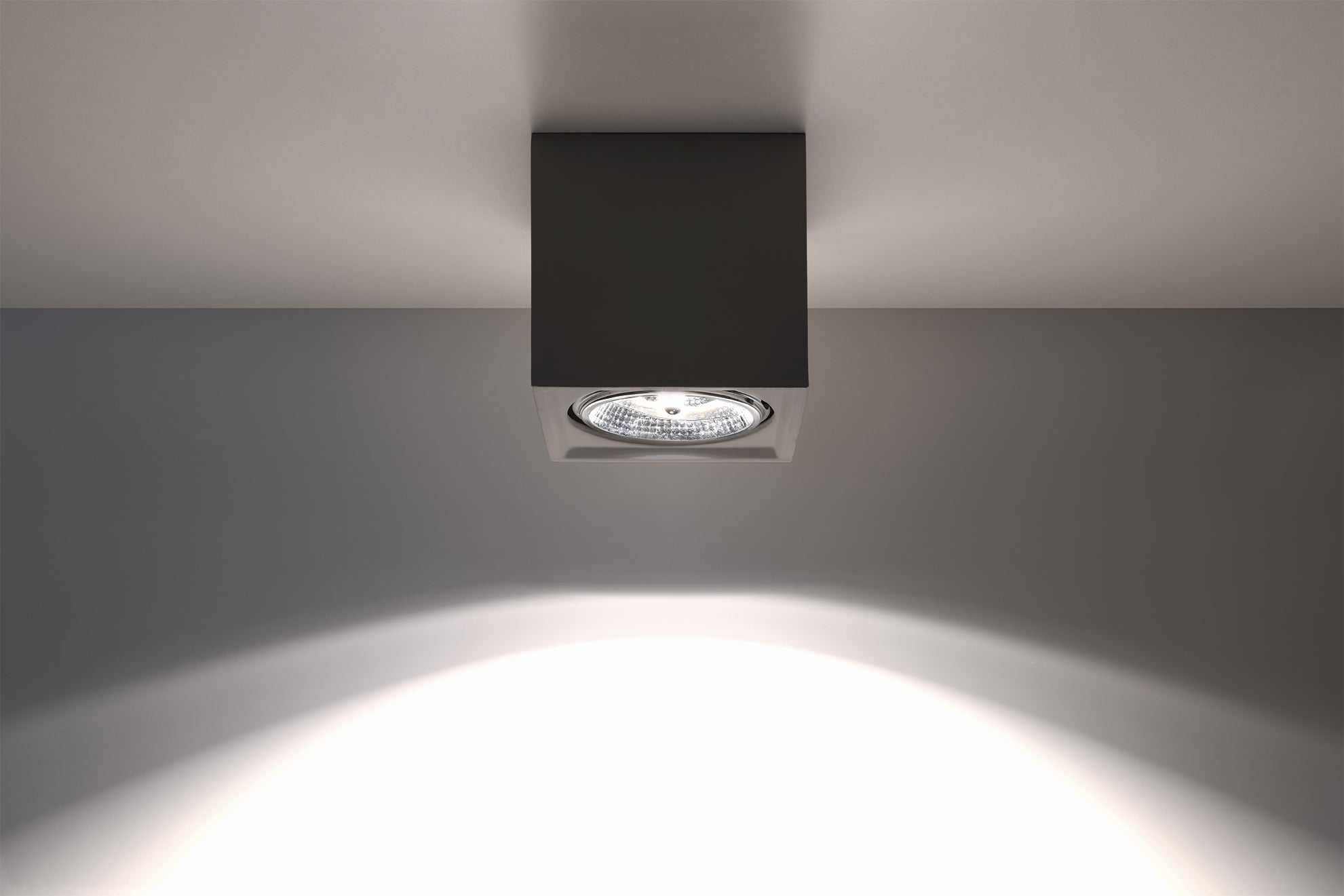 Plafon ceramiczny SEIDA szara