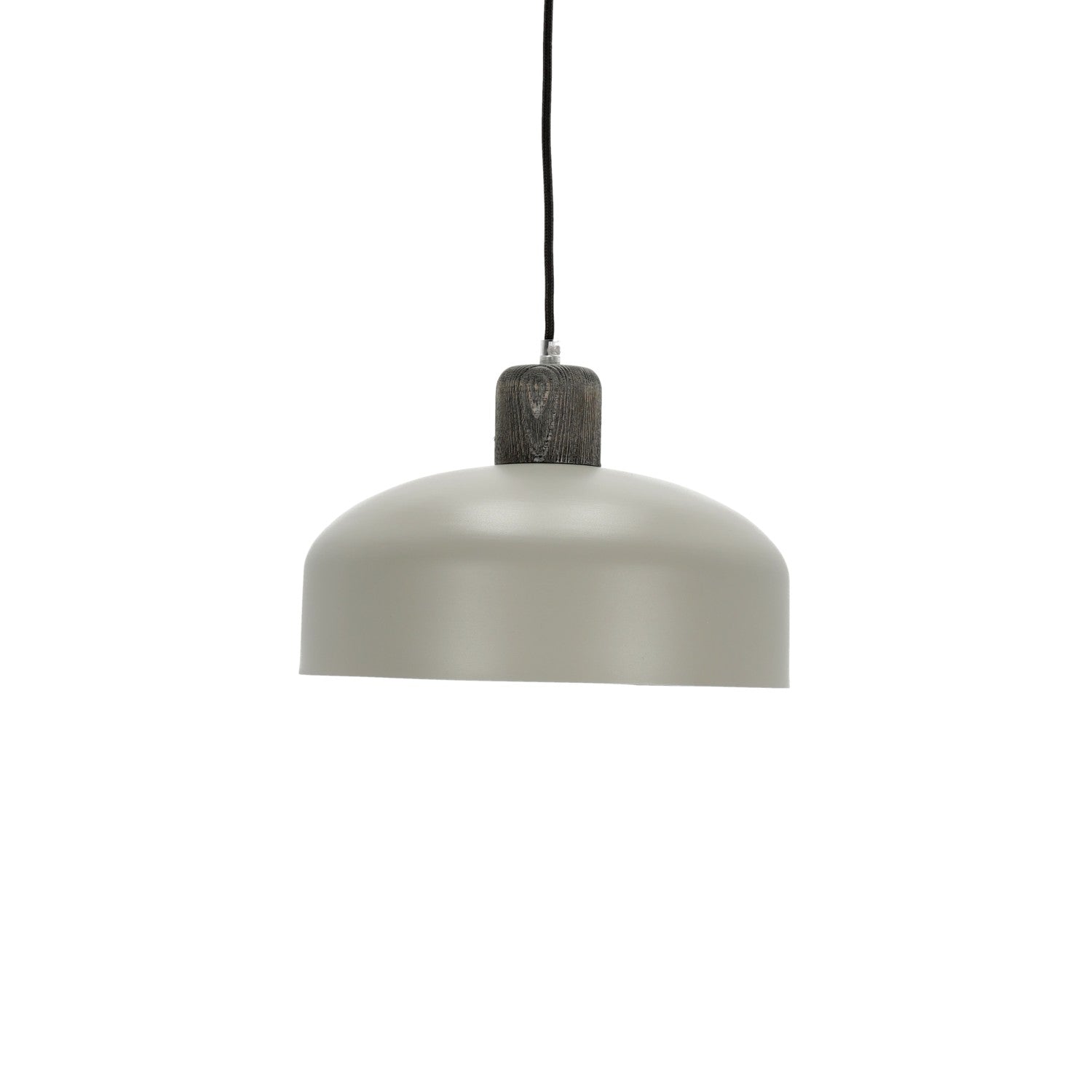 Lampa wisząca loftowa metalowy szaro-czarna Sigma Lighting WAWA