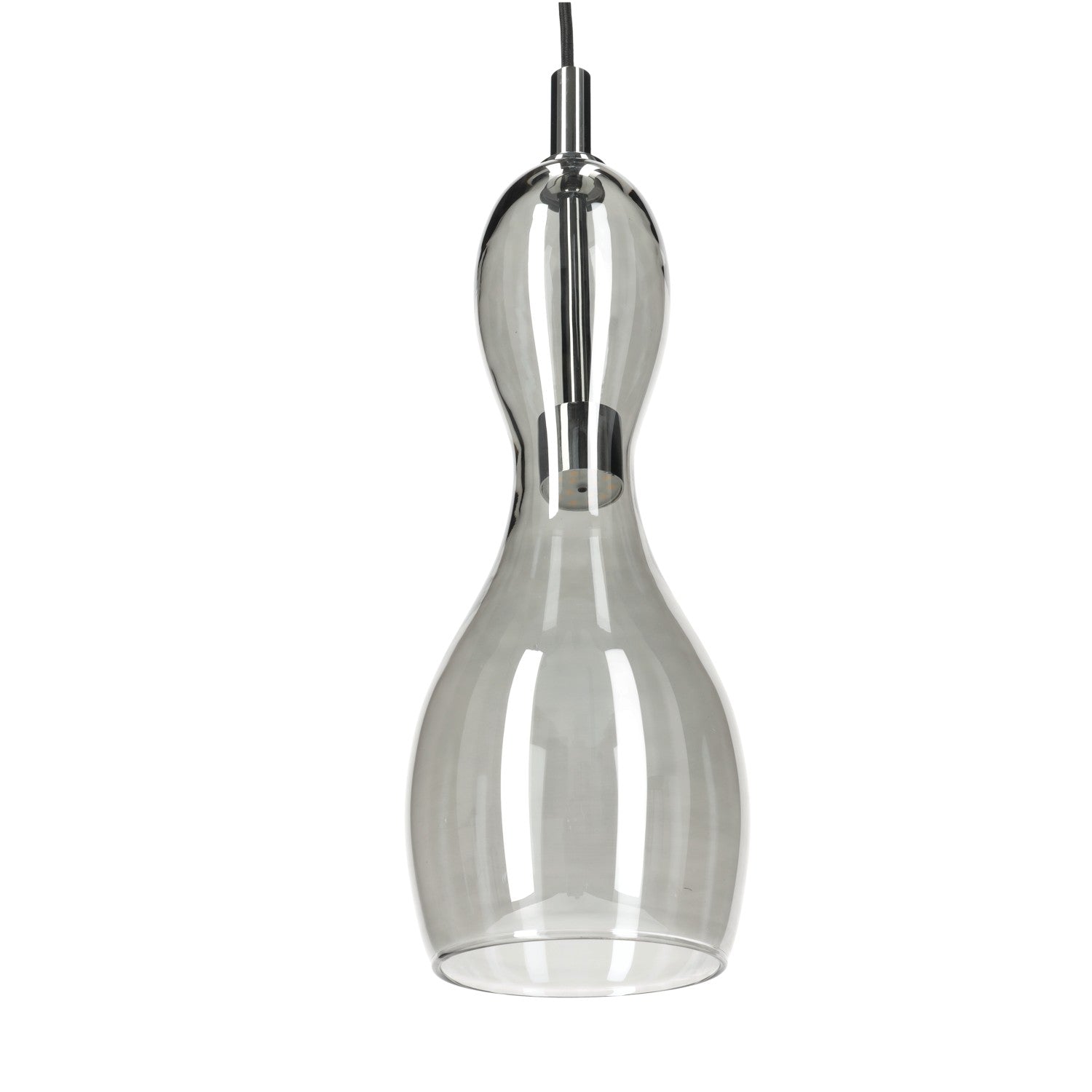 Lampa wisząca srebrna LED 4,5W ZWIS 1PŁ. LISTER 1 punkt światła