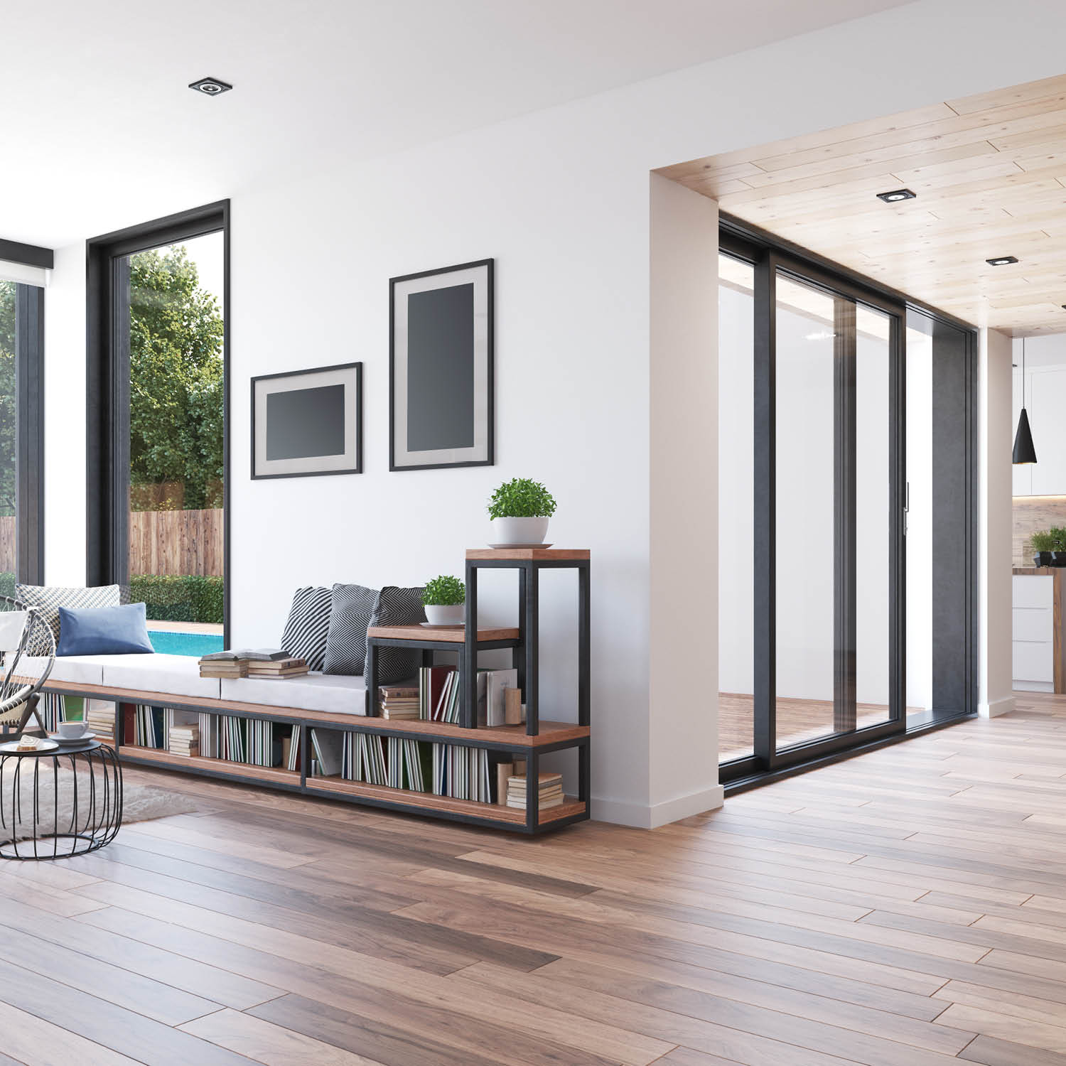 Pierścień ozdobny do opraw BETONPOINT-Q-S CHROM