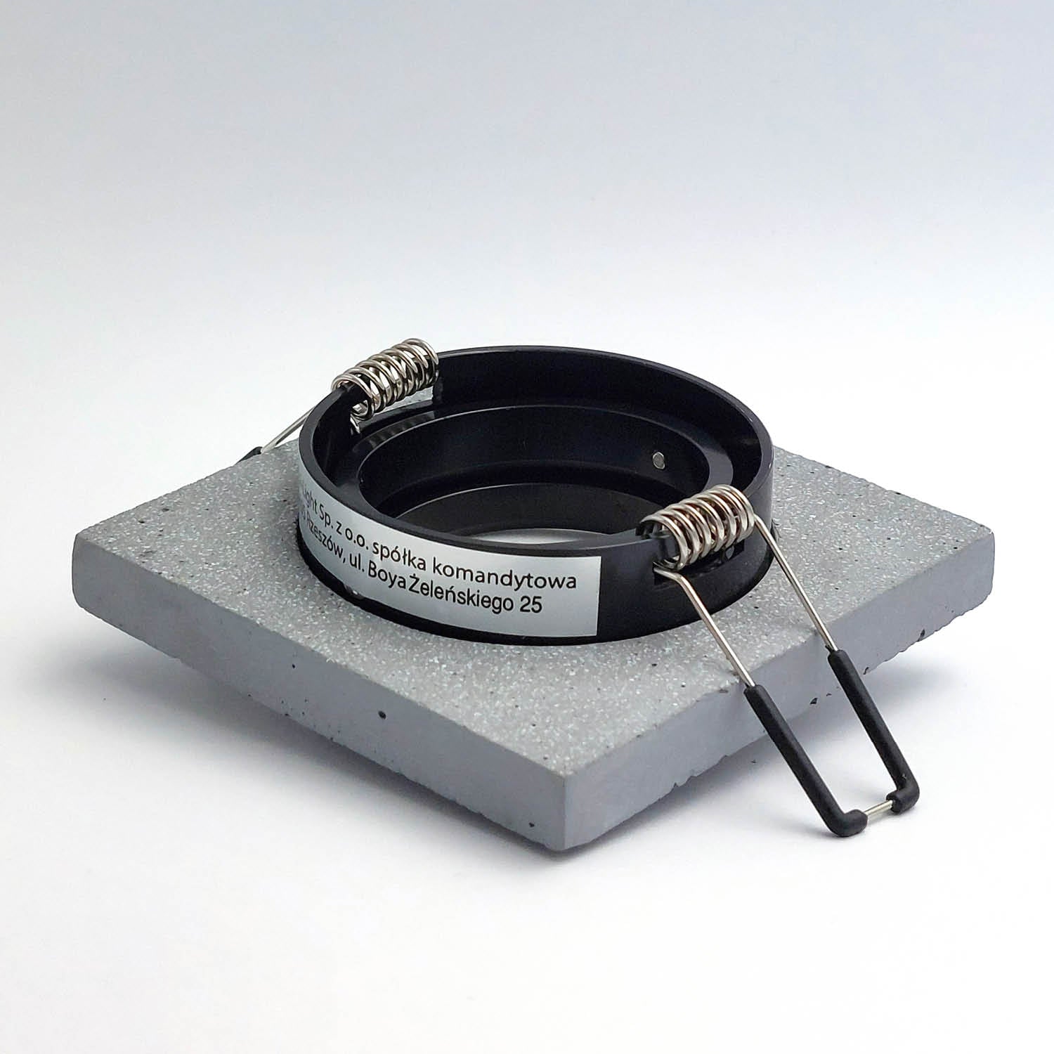 Pierścień ozdobny do opraw BETONPOINT-Q-B SCHWARZ