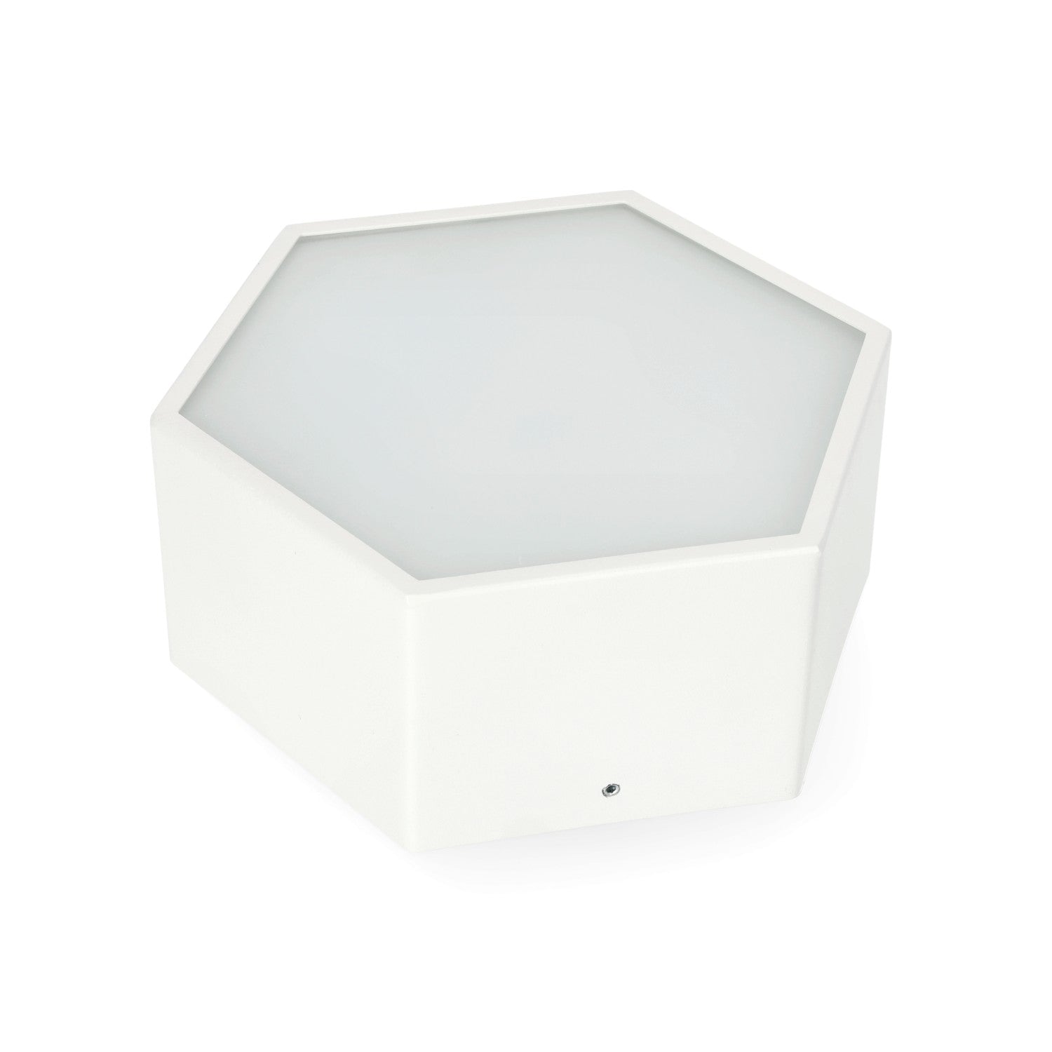 Plafon sufitowy LED 9W w kolorze białym stal lakierowana